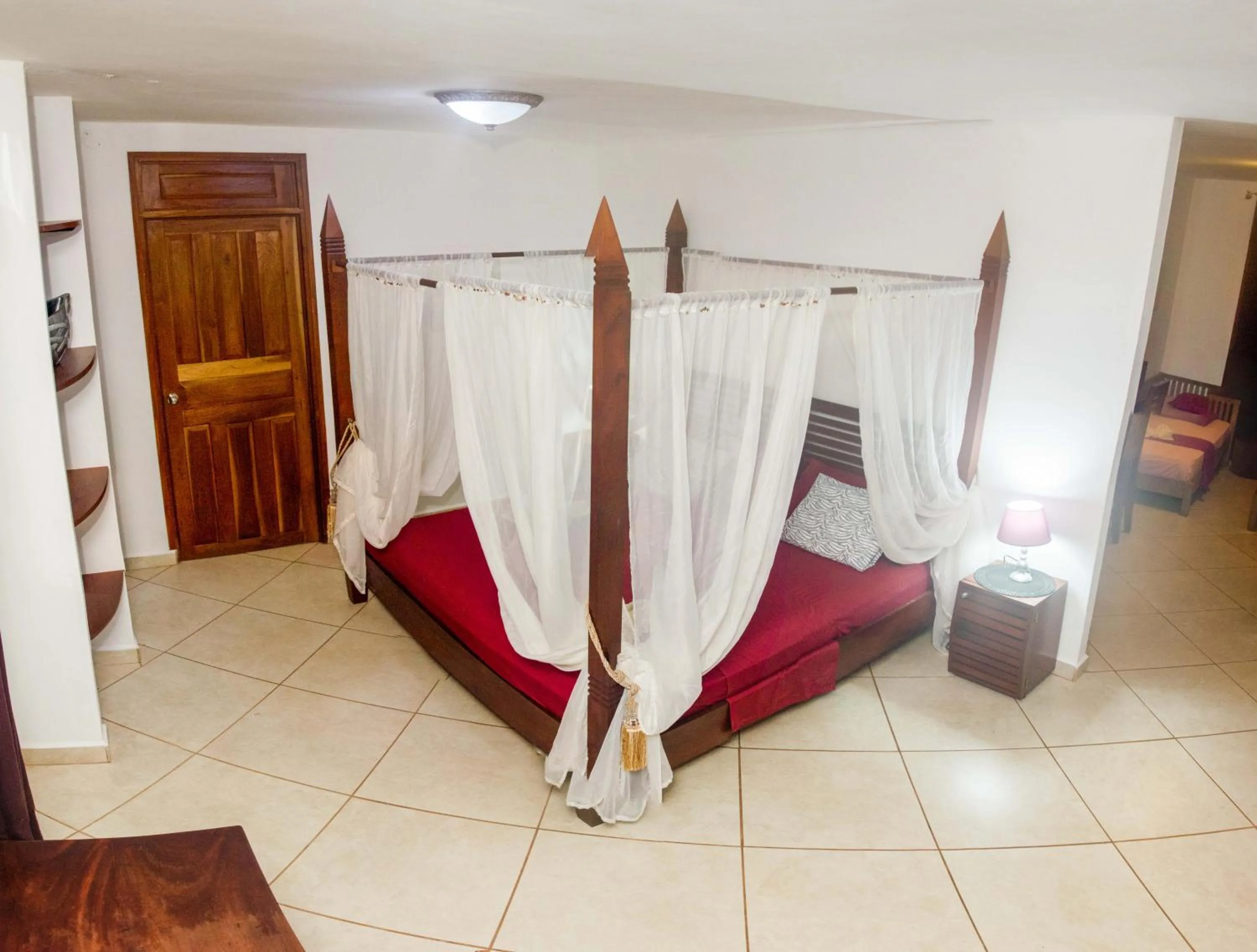 Bed in Punta Duarte Garden Inn