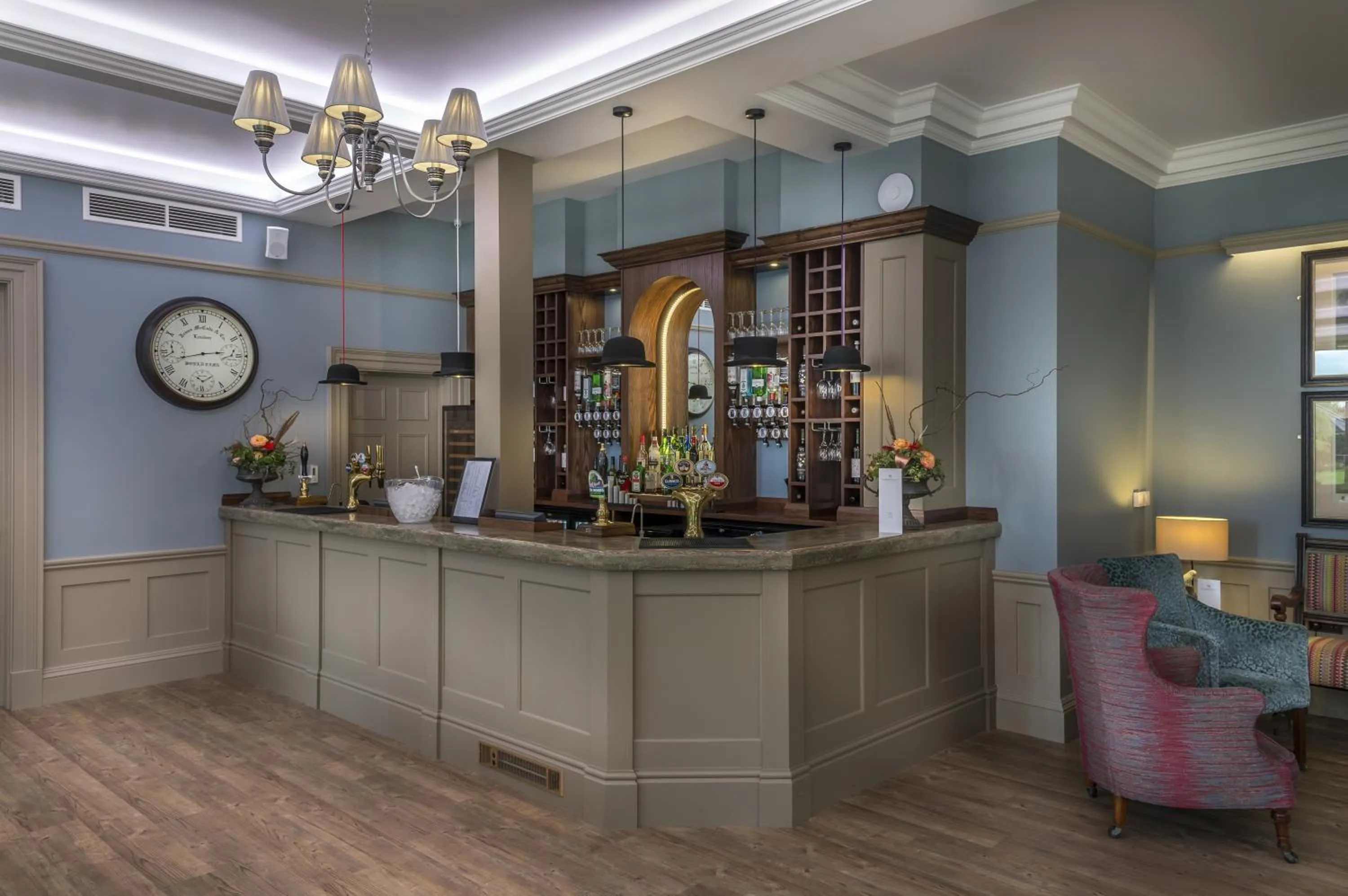 Dining area in Washingborough Hall Hotel