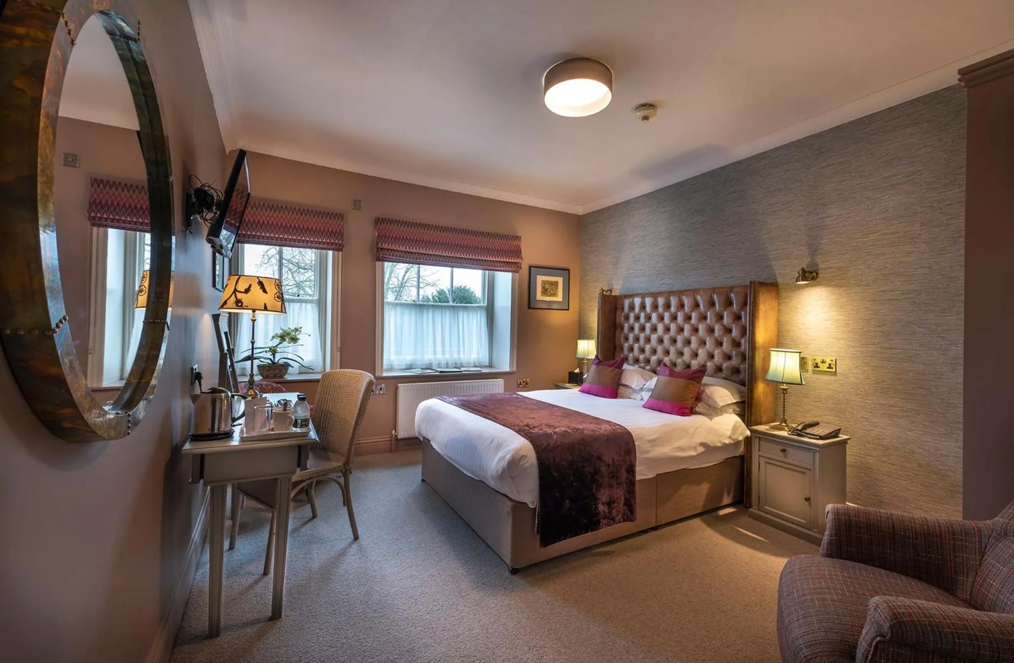 Bed in Washingborough Hall Hotel