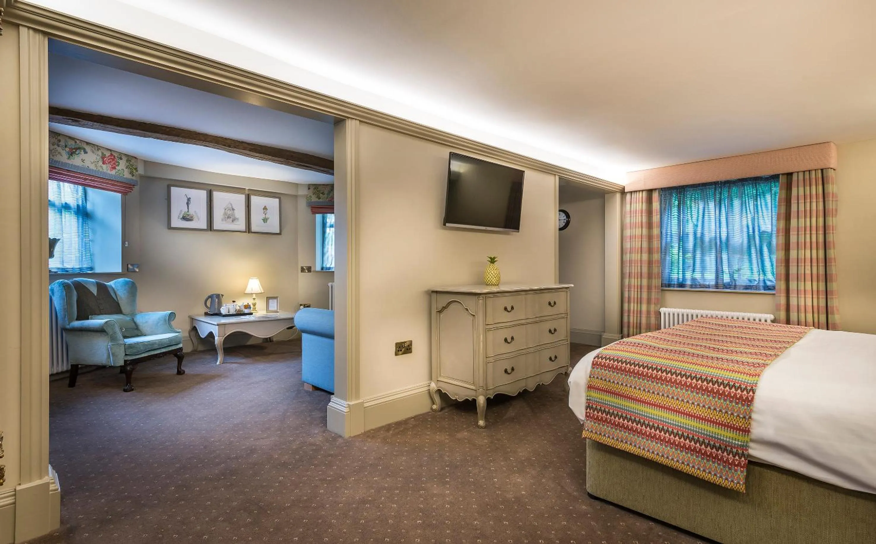 Bed in Washingborough Hall Hotel