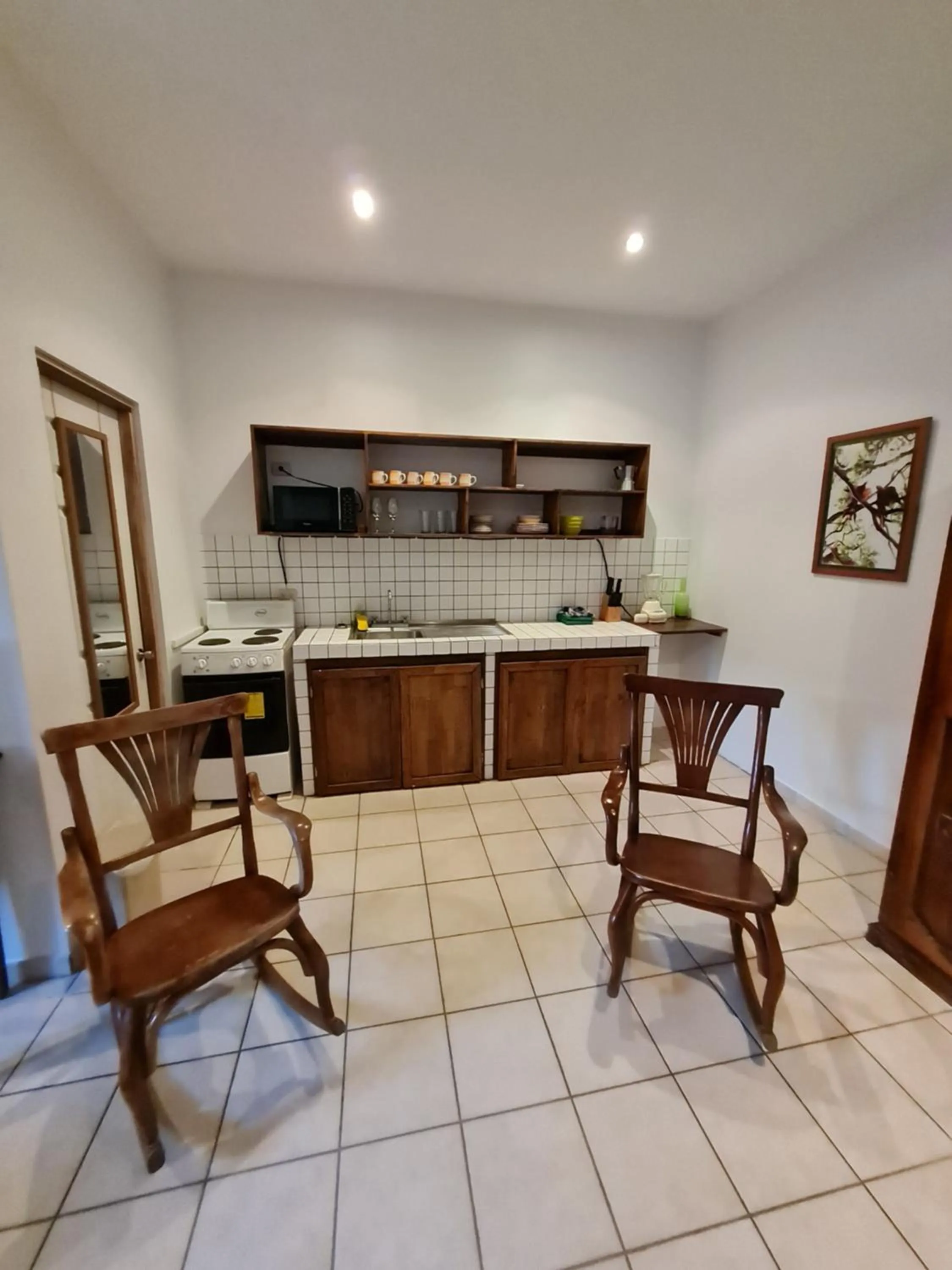 Seating area in Toro Blanco