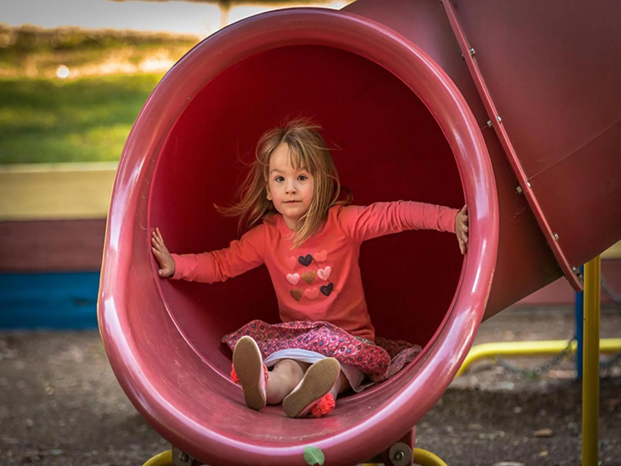 Children play ground in Discovery Parks - Bright