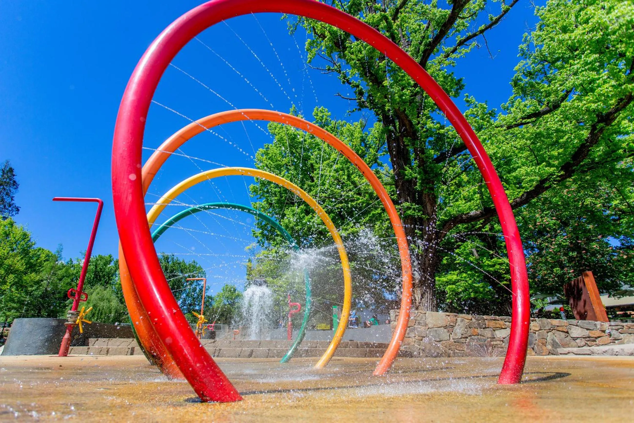 Aqua park in Discovery Parks - Bright