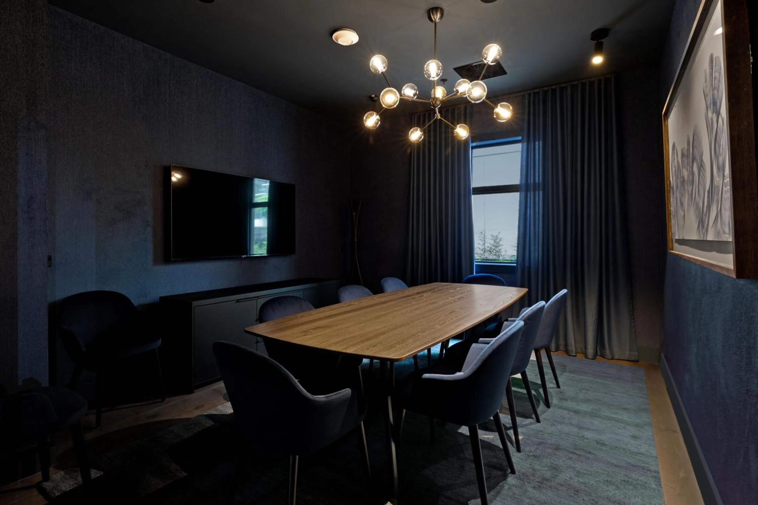 Meeting/conference room in Abstract Hotel