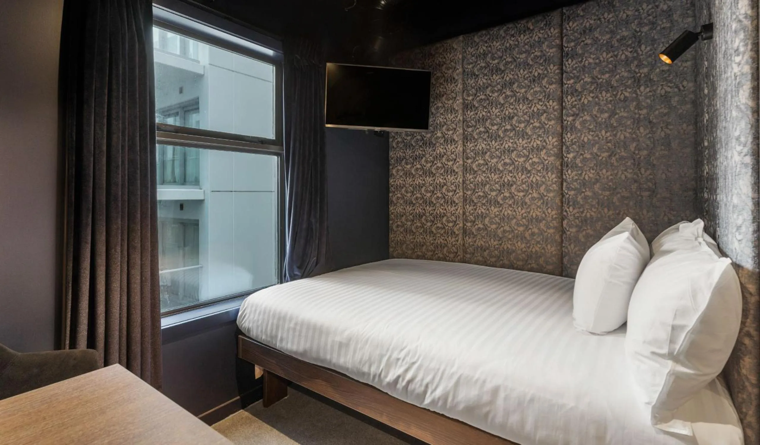 Bed in Abstract Hotel