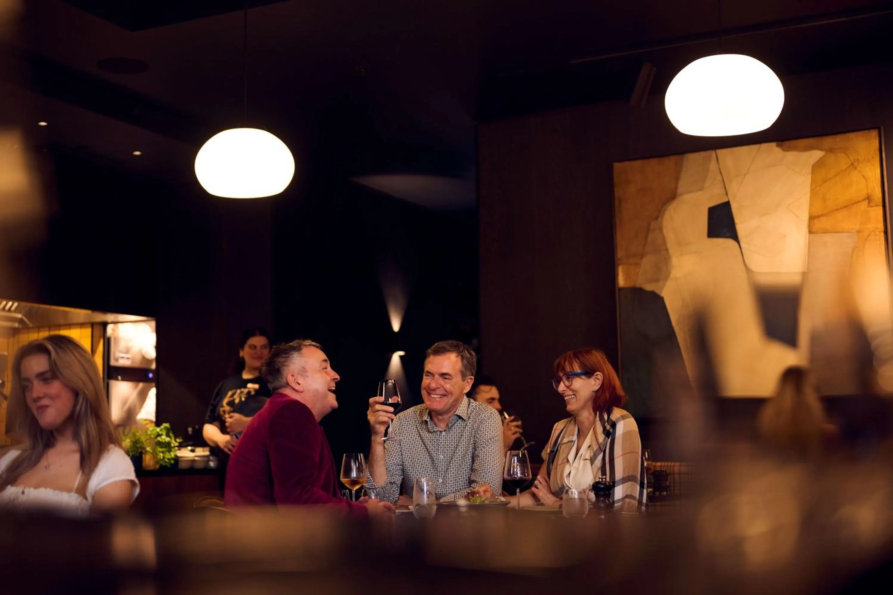 Restaurant/places to eat in Abstract Hotel