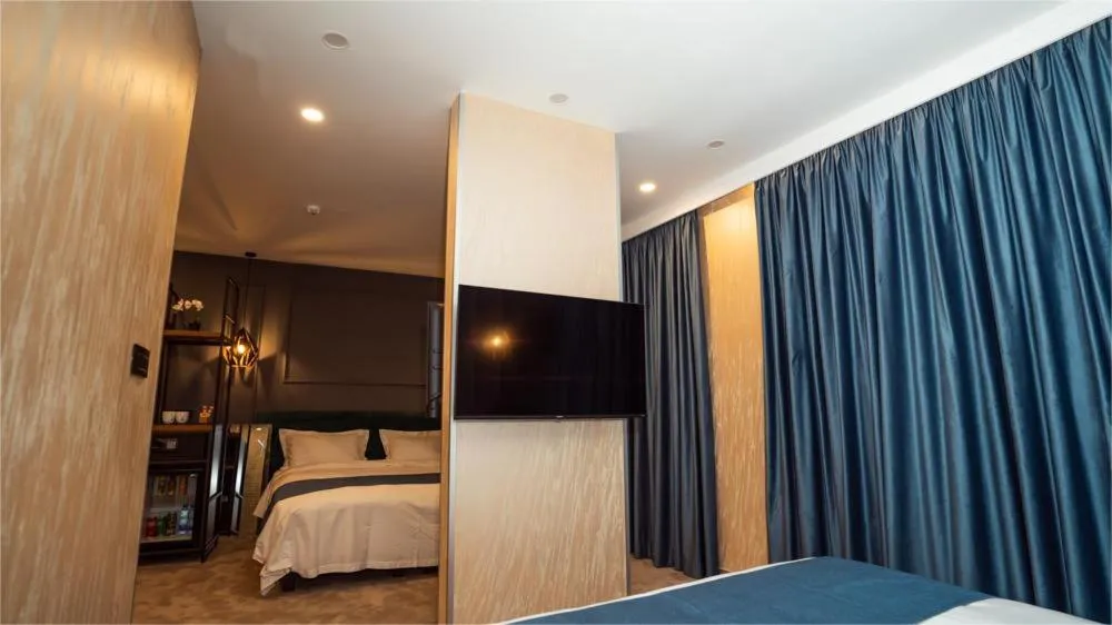 Bed in KAME HOTEL BELGRADE,贝尔格莱德凯美酒店