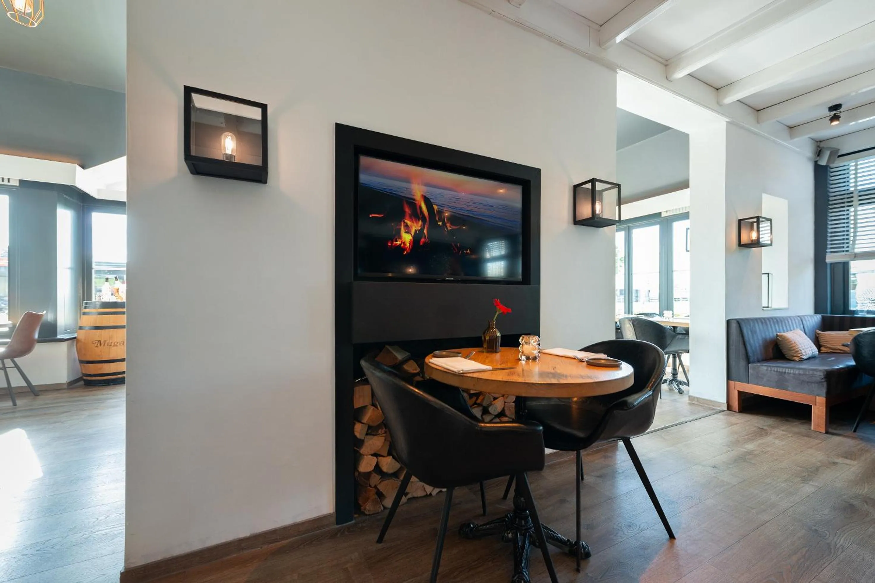 Lounge or bar in Boutique Hotel Herbergh Amsterdam Airport FREE PARKING