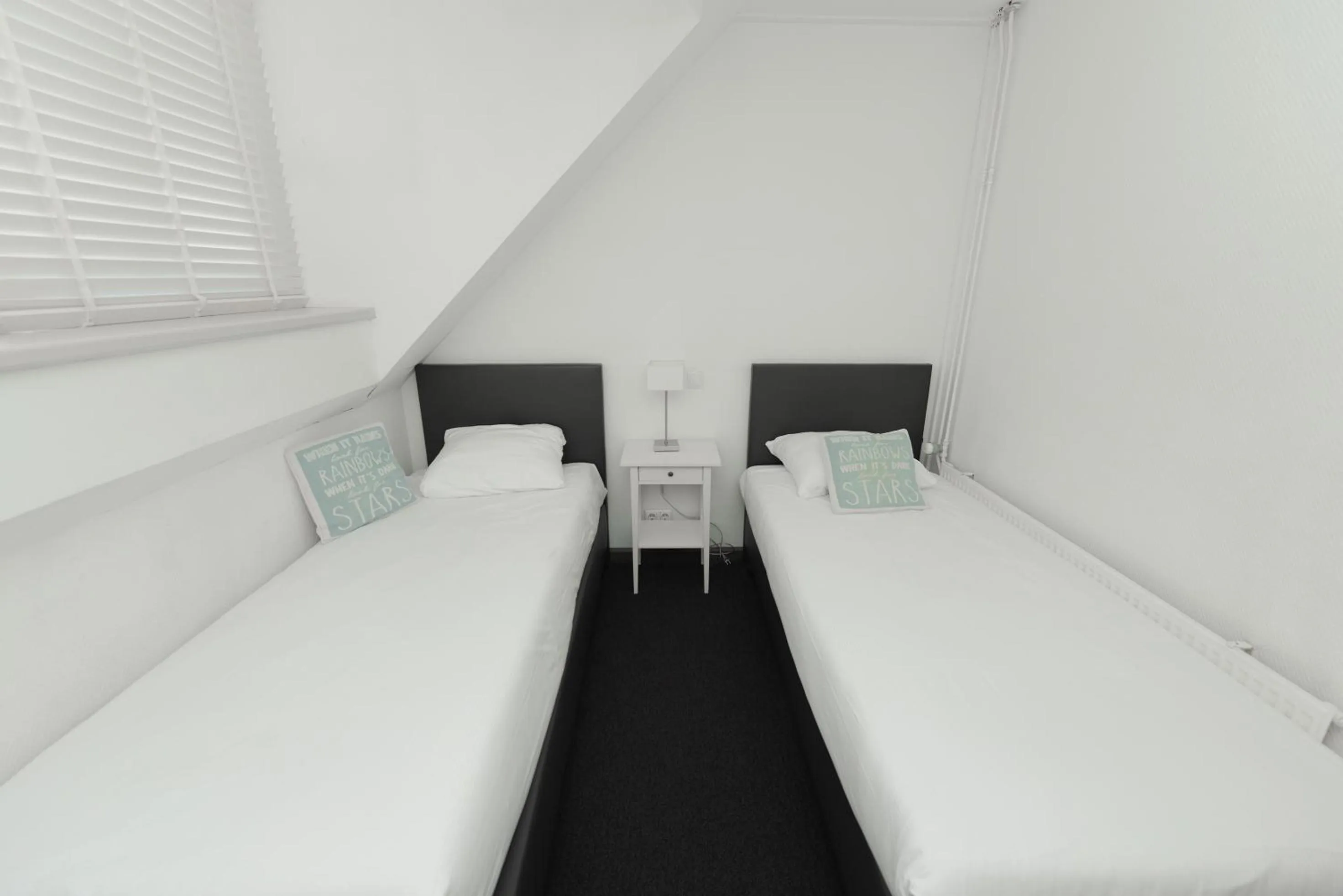 Bedroom, Bed in Boutique Hotel Herbergh Amsterdam Airport FREE PARKING