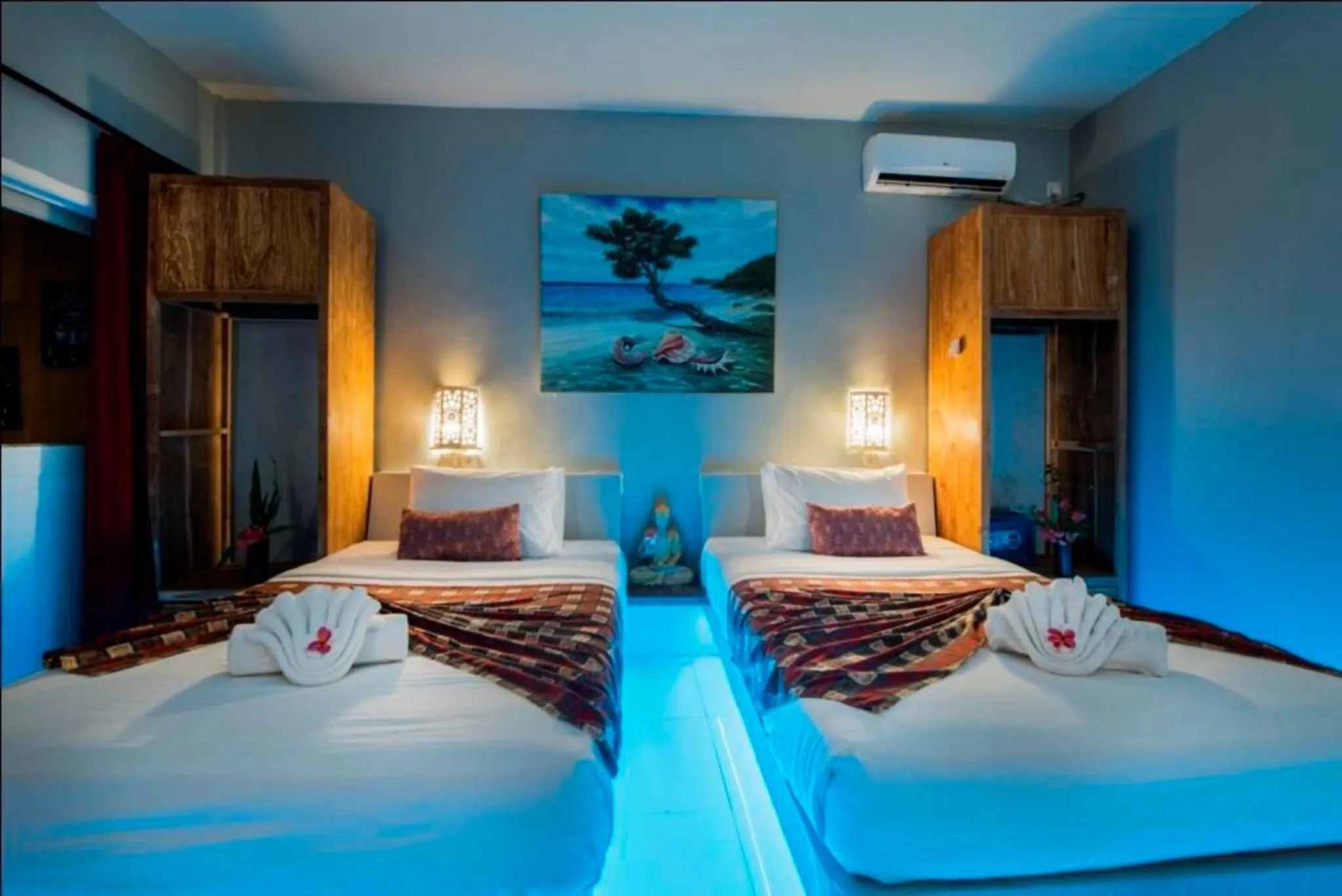 Bed in Bel Air Resort