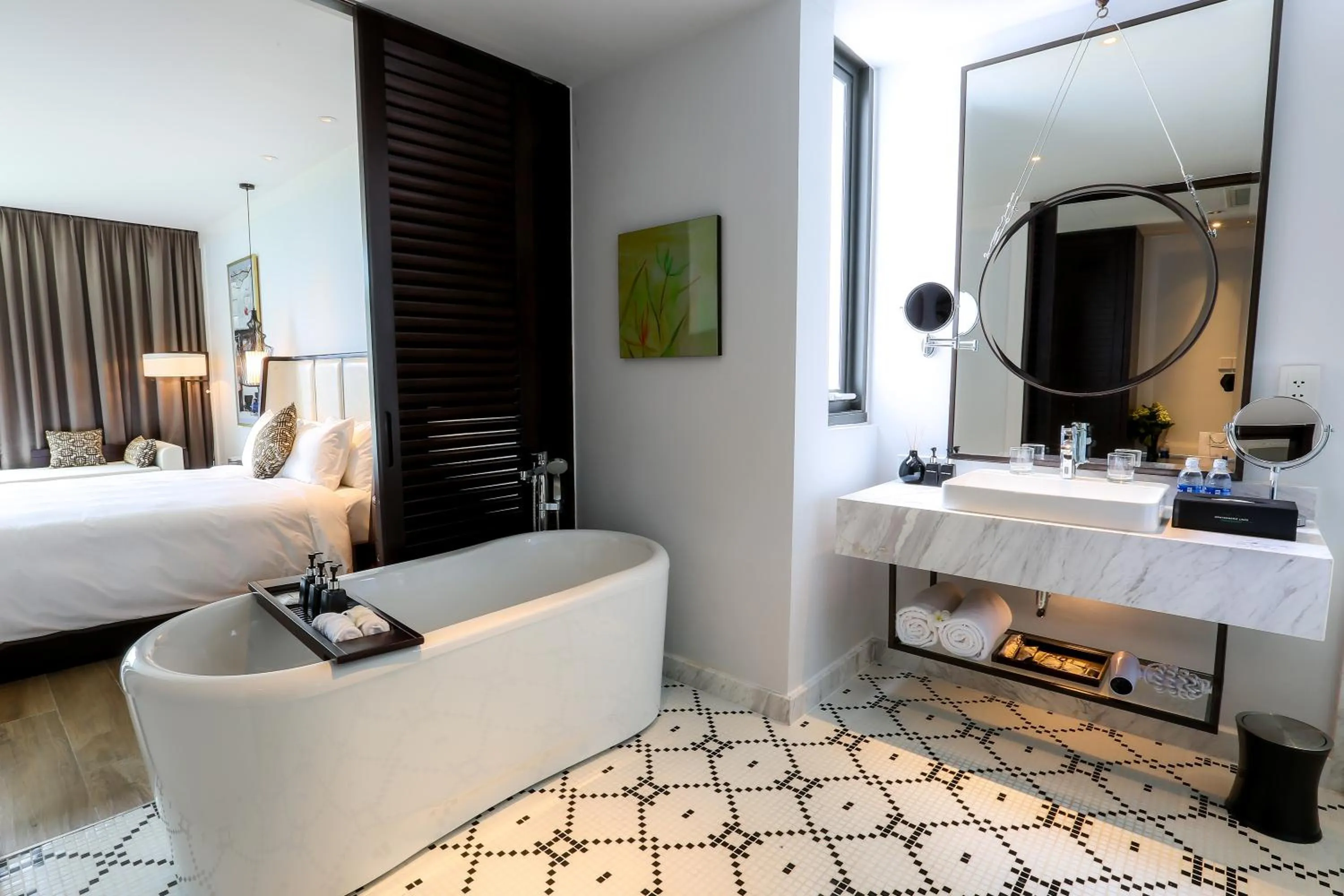 Bed in Montgomerie Links Hotel & Villas