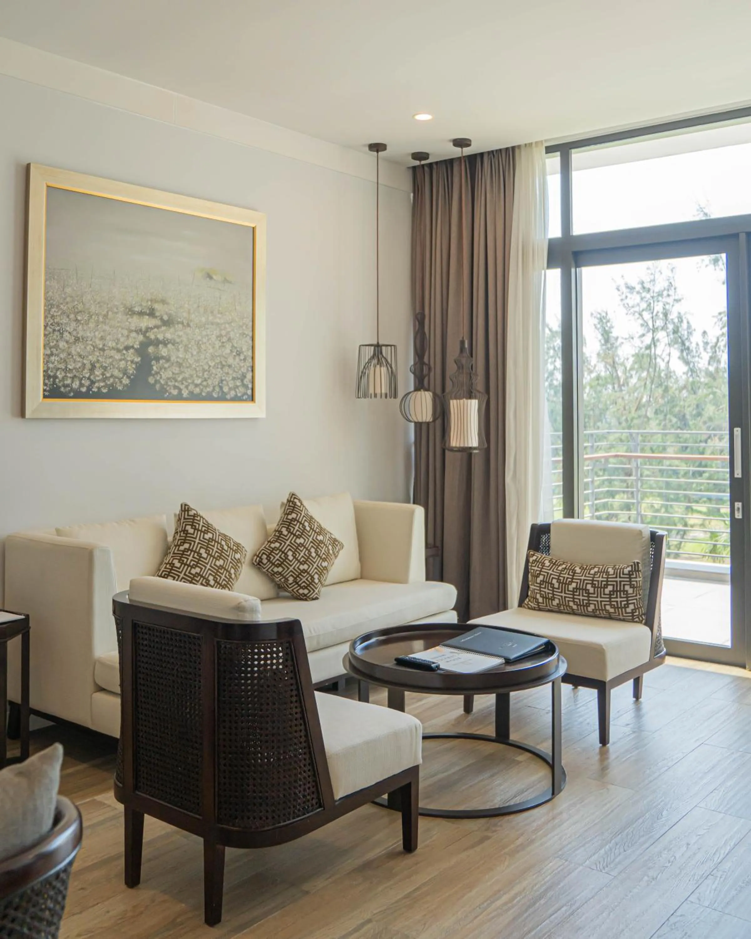 Living room in Montgomerie Links Hotel & Villas