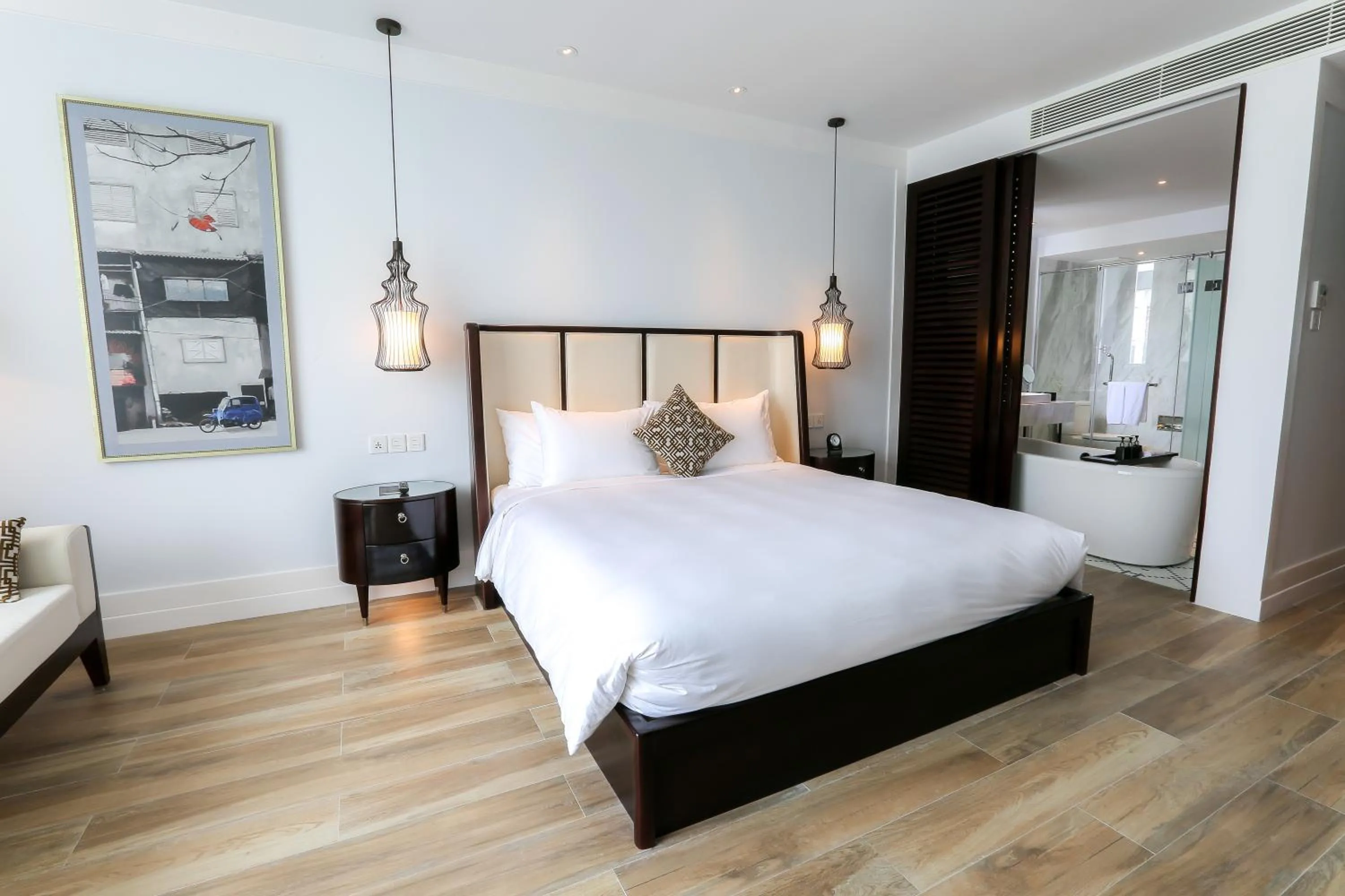 Bed in Montgomerie Links Hotel & Villas