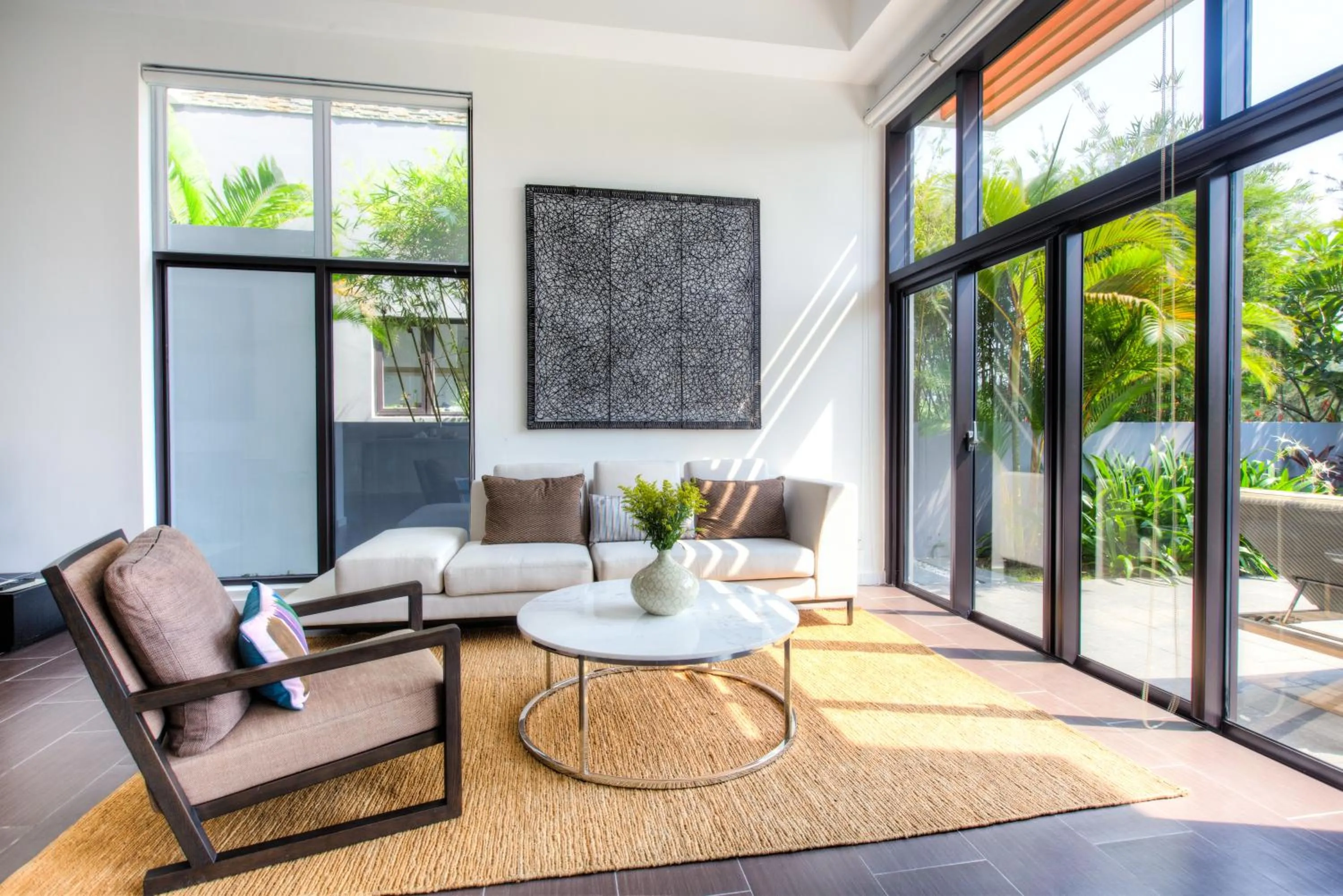 Living room in Montgomerie Links Hotel & Villas