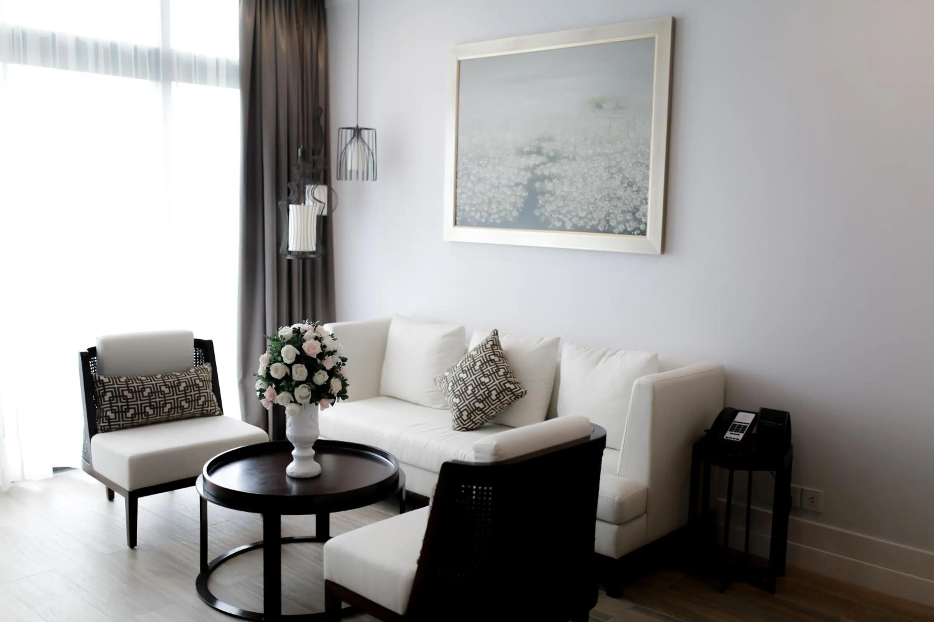 Living room in Montgomerie Links Hotel & Villas