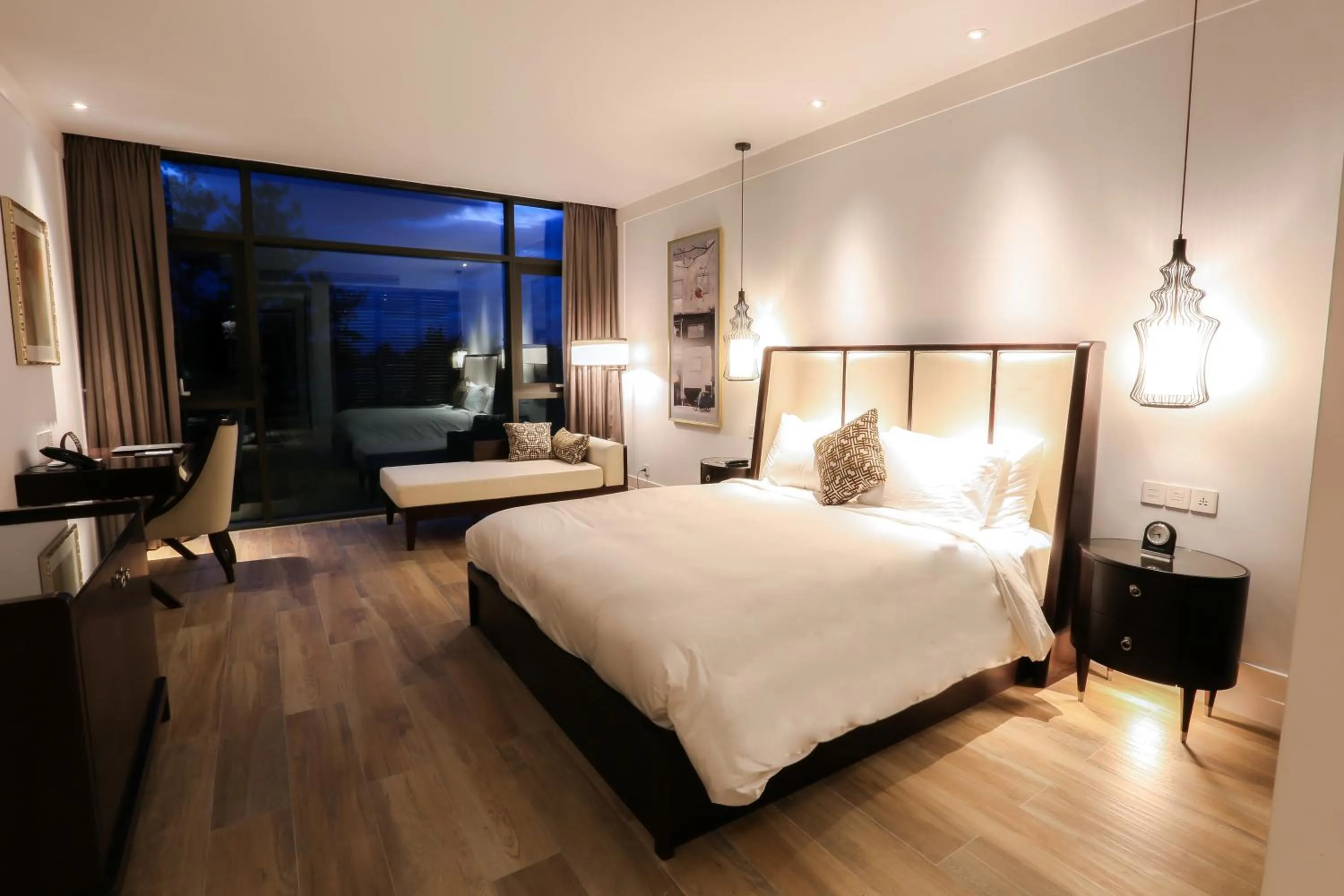 Bed in Montgomerie Links Hotel & Villas