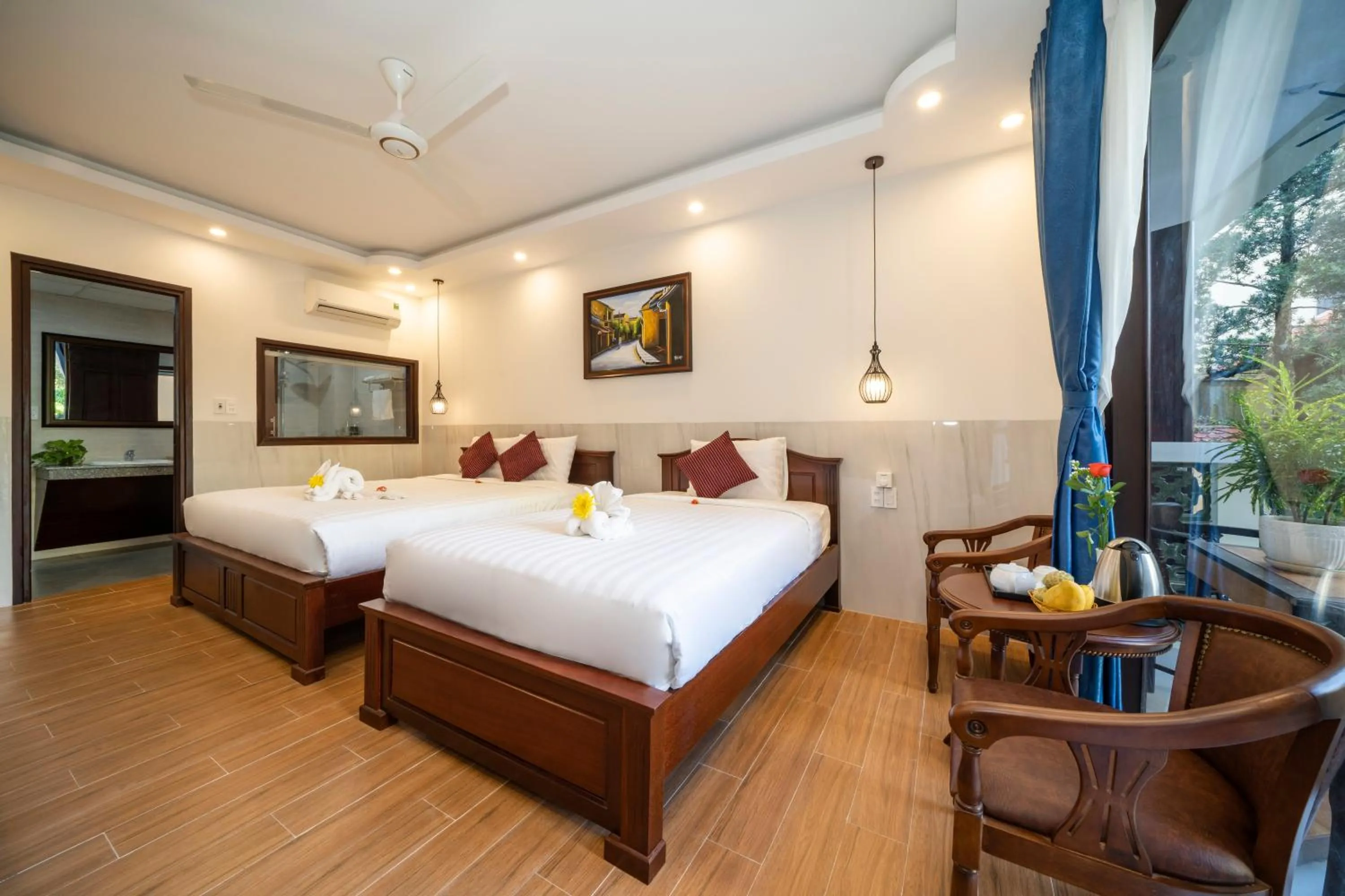 Bed in Bonsai Villa Hoi An