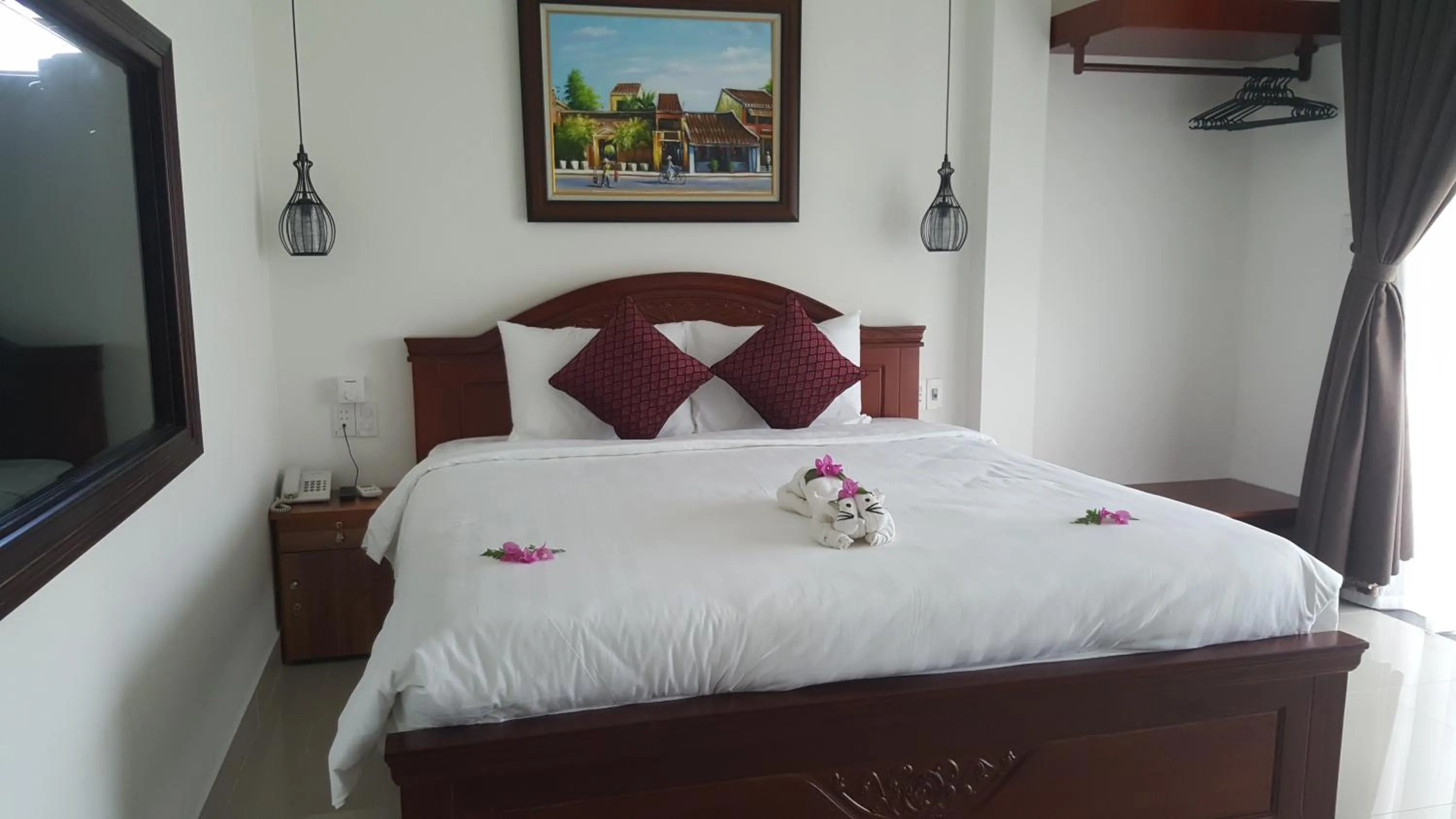 Bed in Bonsai Villa Hoi An