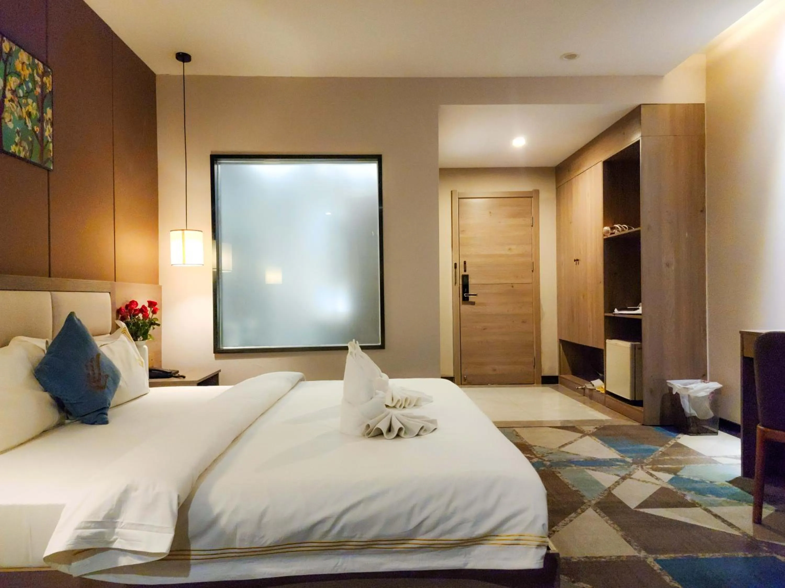 Bedroom in Sunshine Hotel