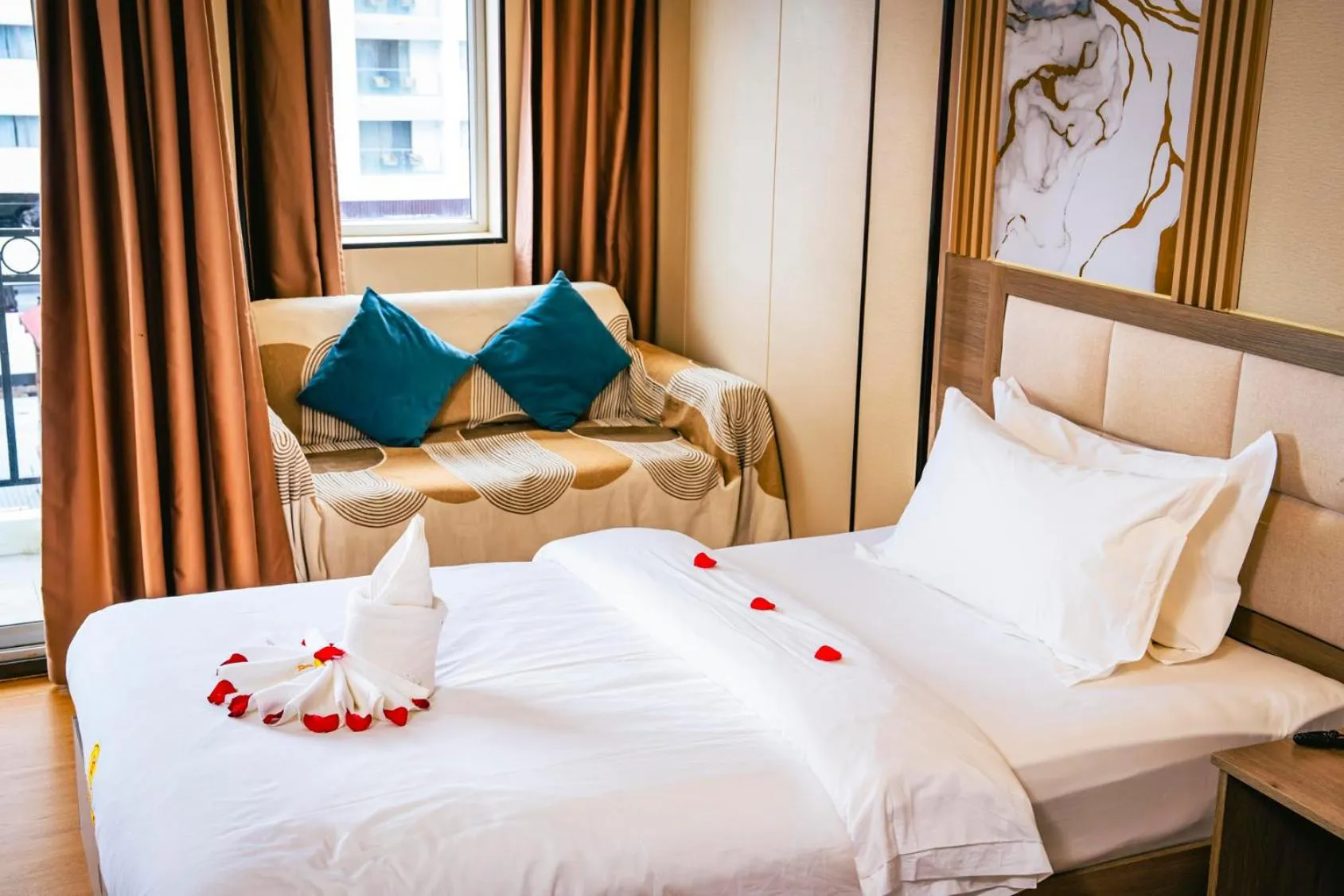 Bed in 889 Boutique Hotel