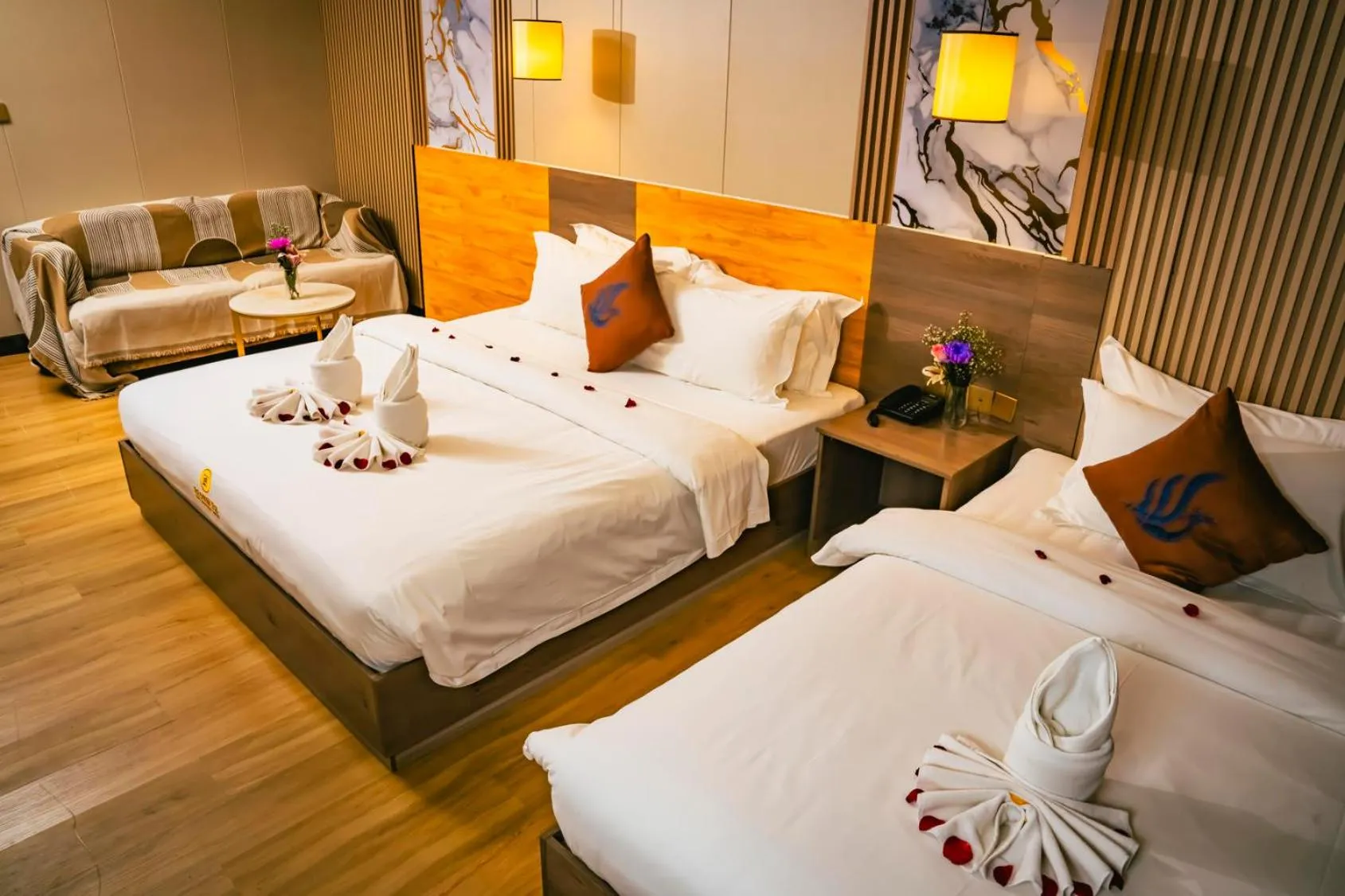 Bed in 889 Boutique Hotel