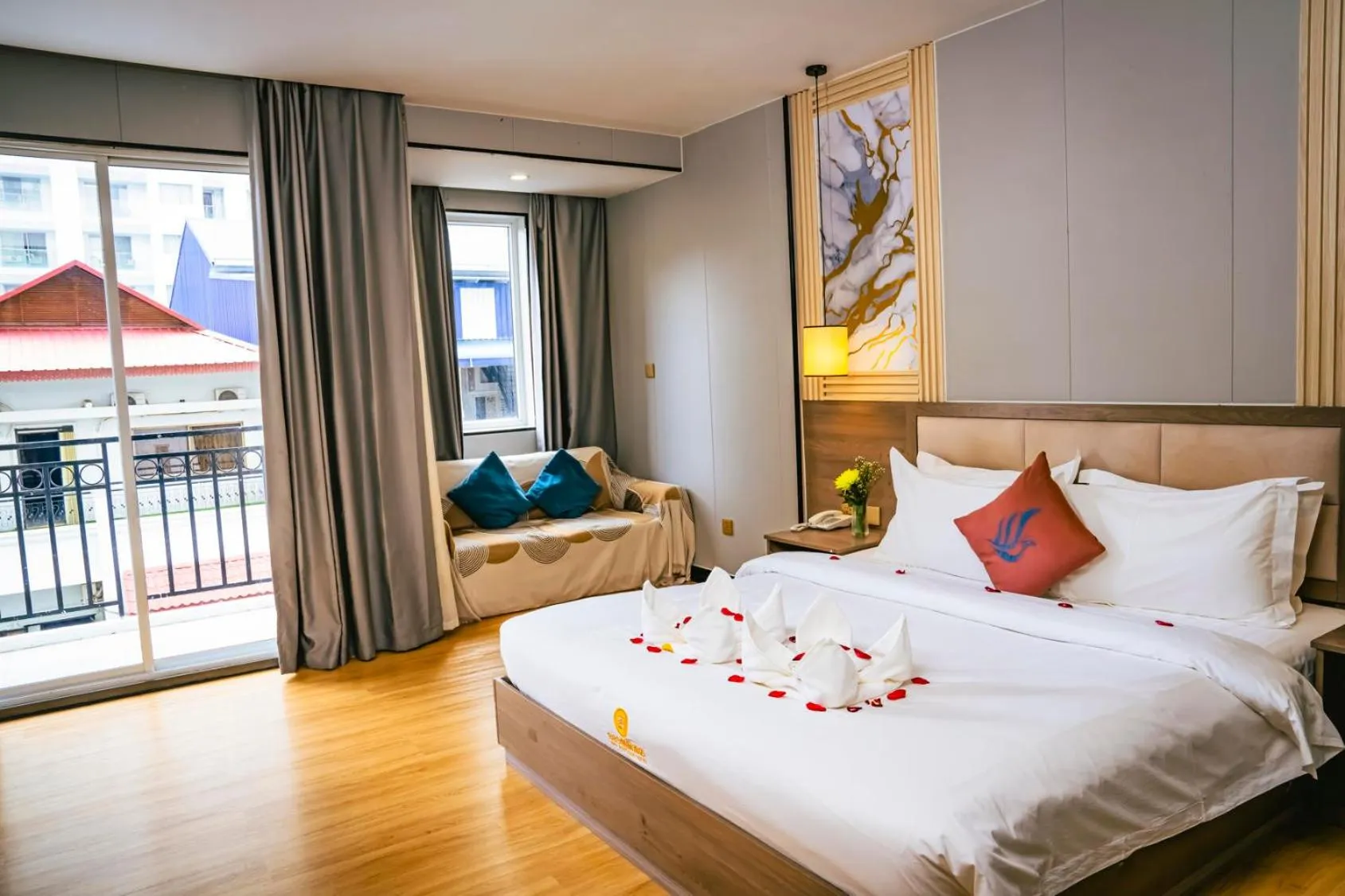 Bed in 889 Boutique Hotel