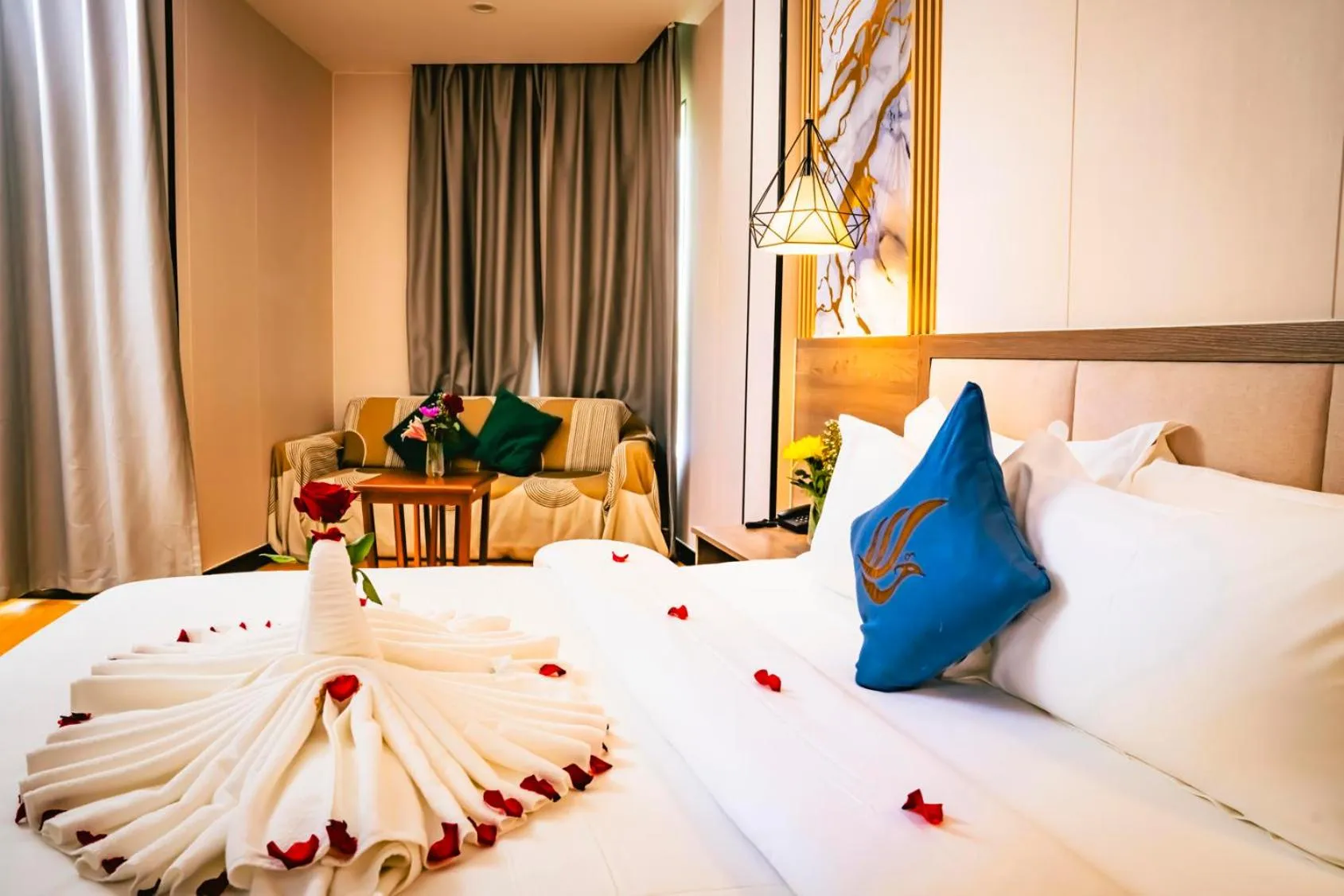 Bed in 889 Boutique Hotel