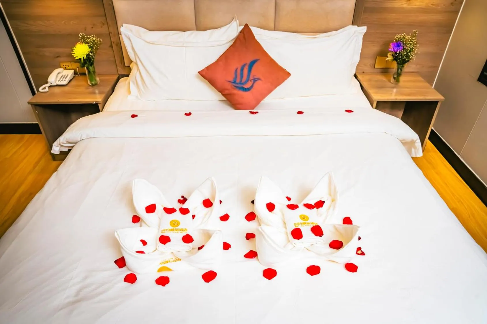 Bed in 889 Boutique Hotel