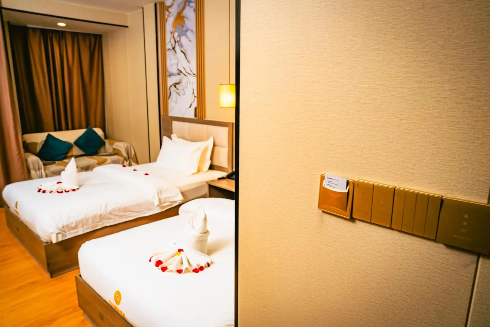 Bed in 889 Boutique Hotel