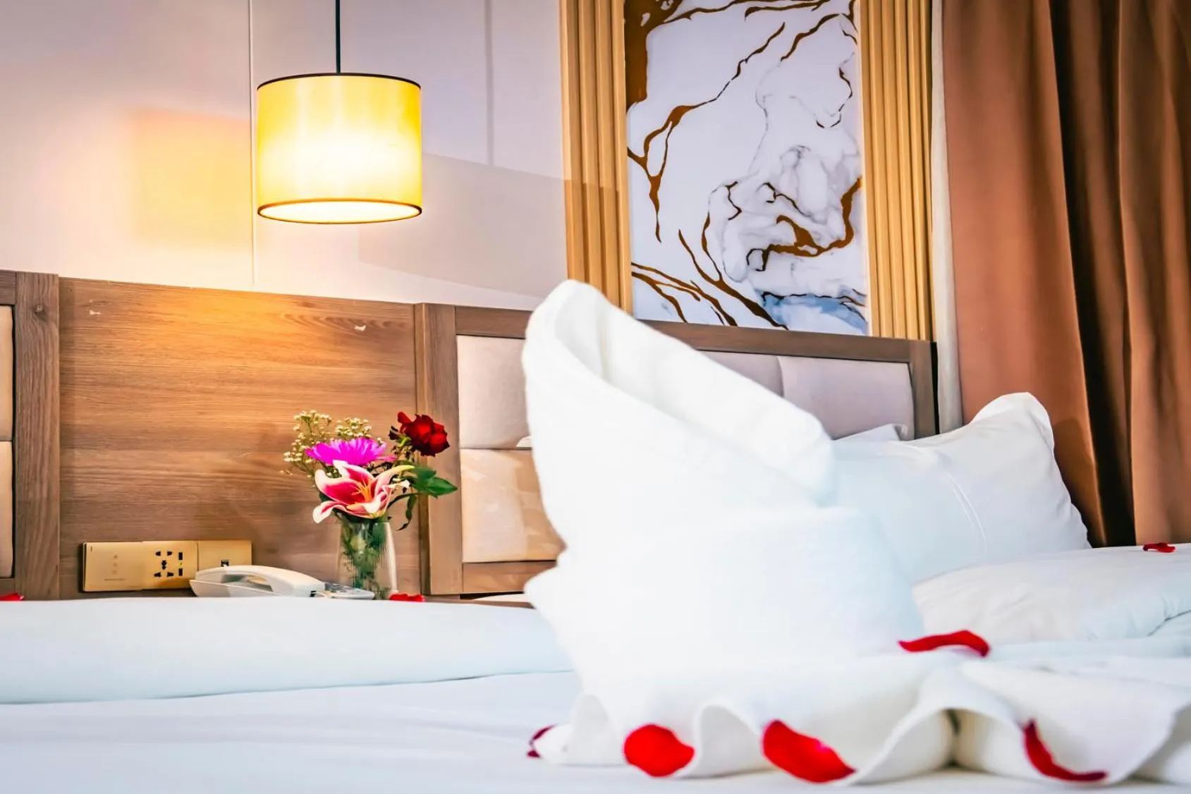 Bed in 889 Boutique Hotel