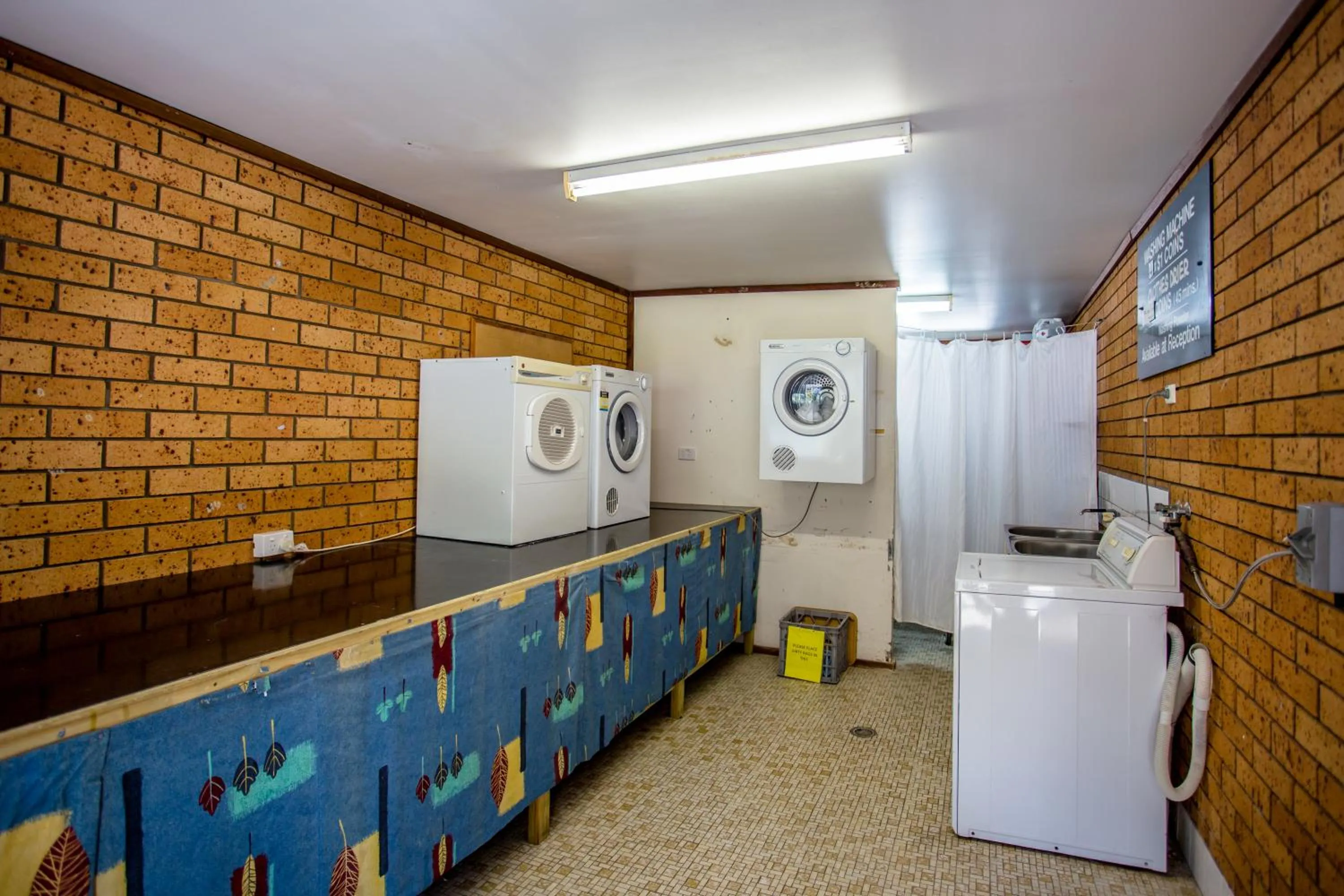 laundry in Coffs Windmill Motel
