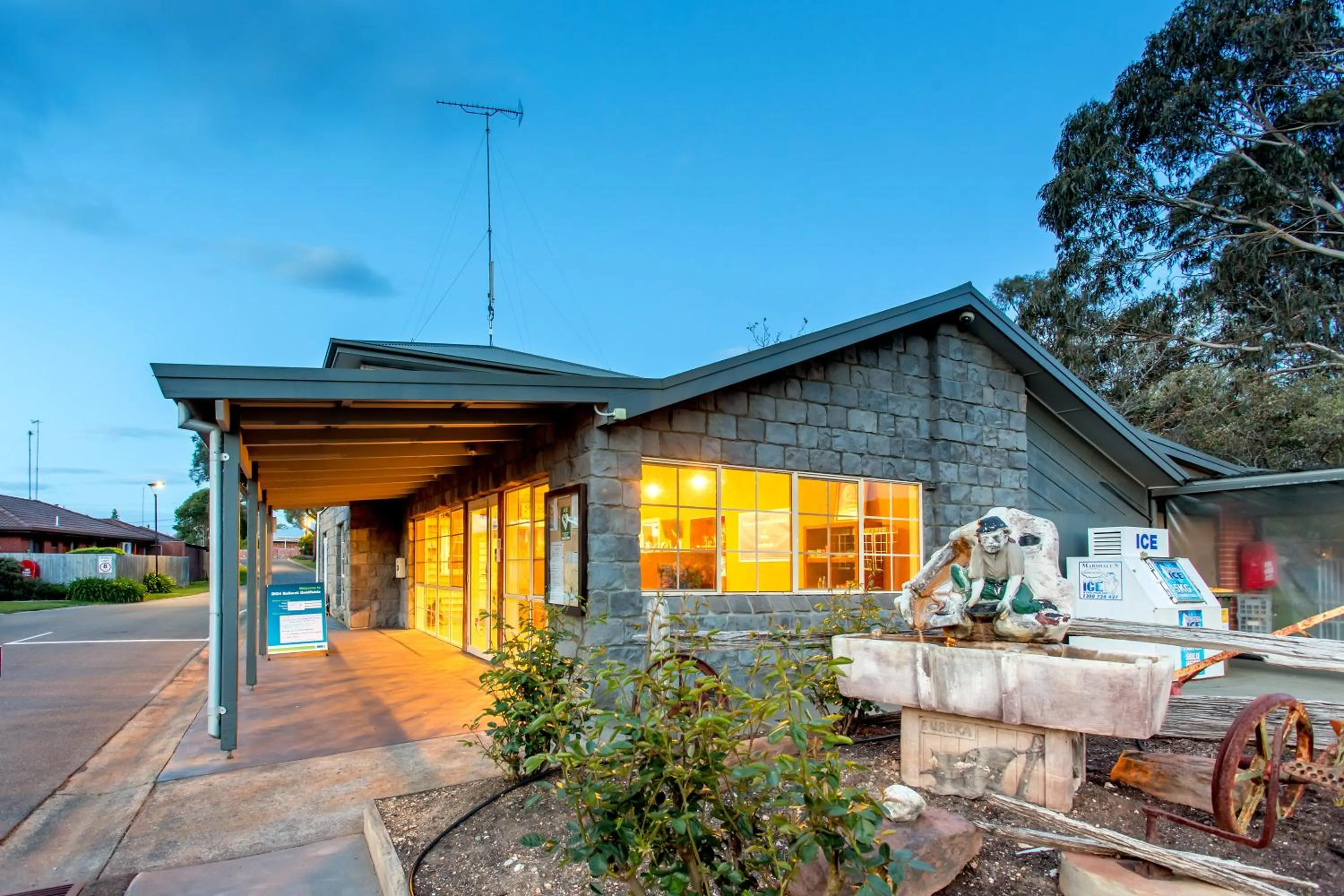 Lobby or reception in NRMA Ballarat Holiday Park