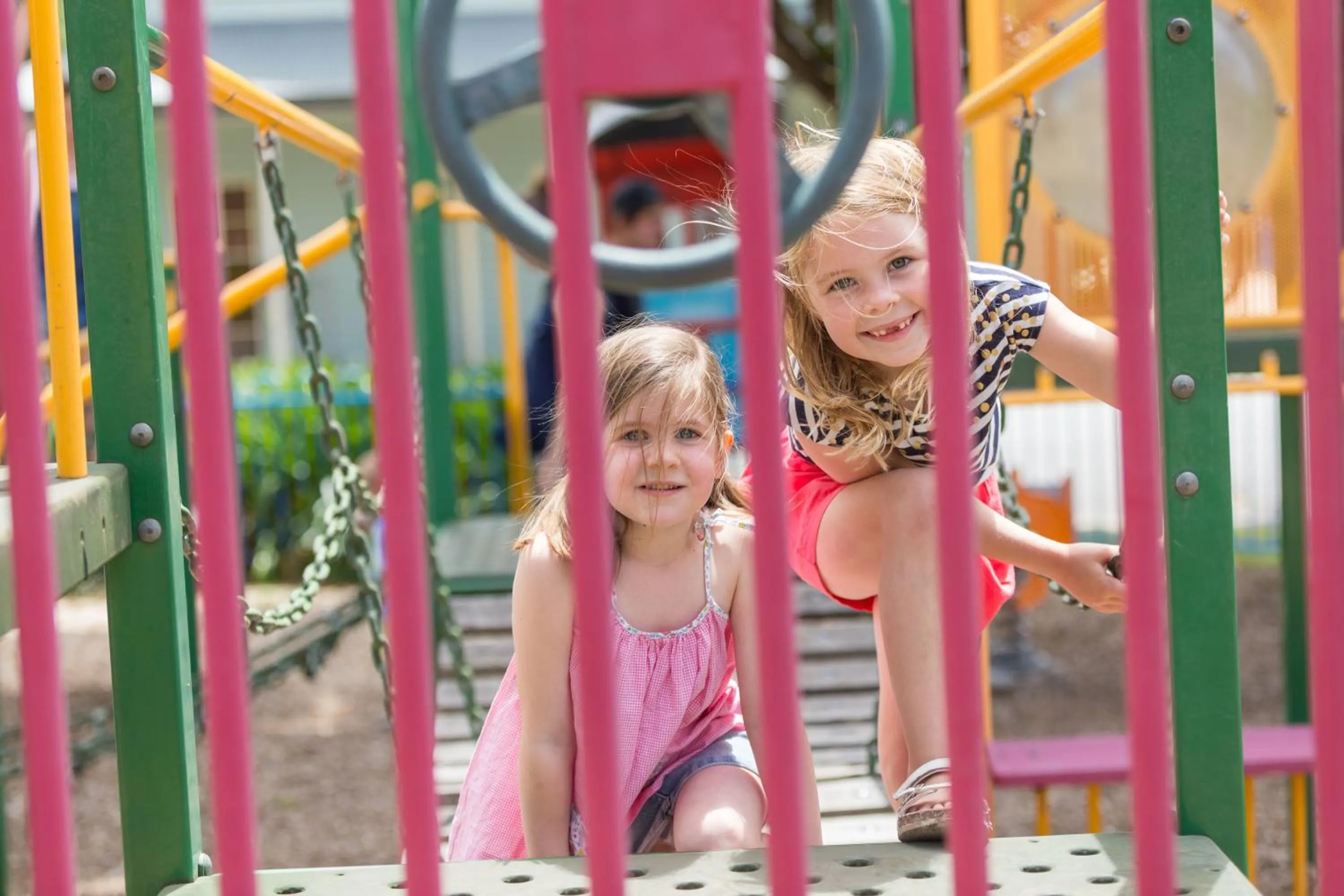 Children play ground in NRMA Ballarat Holiday Park