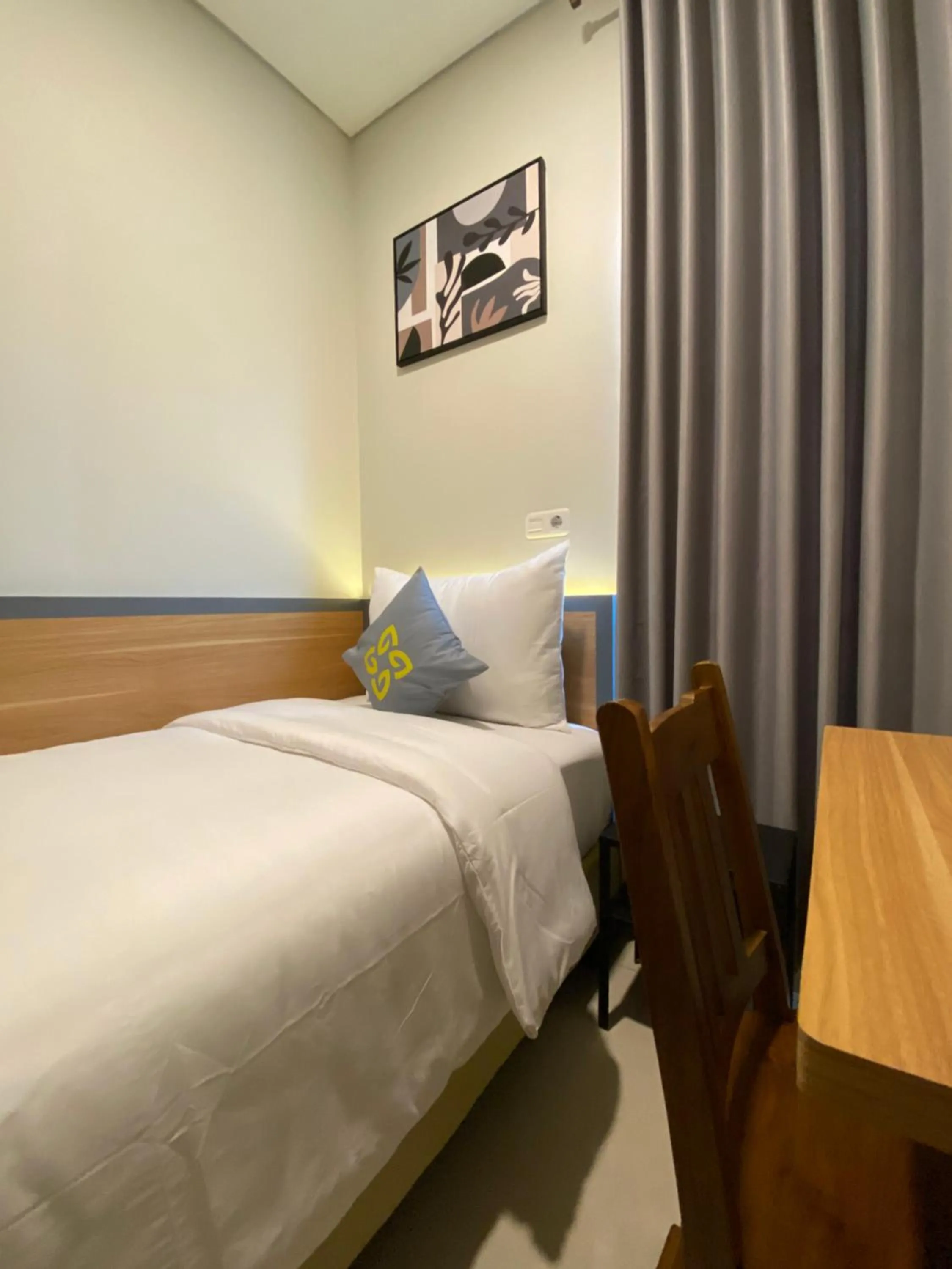 Bed in Ghurfati Hotel Wedana