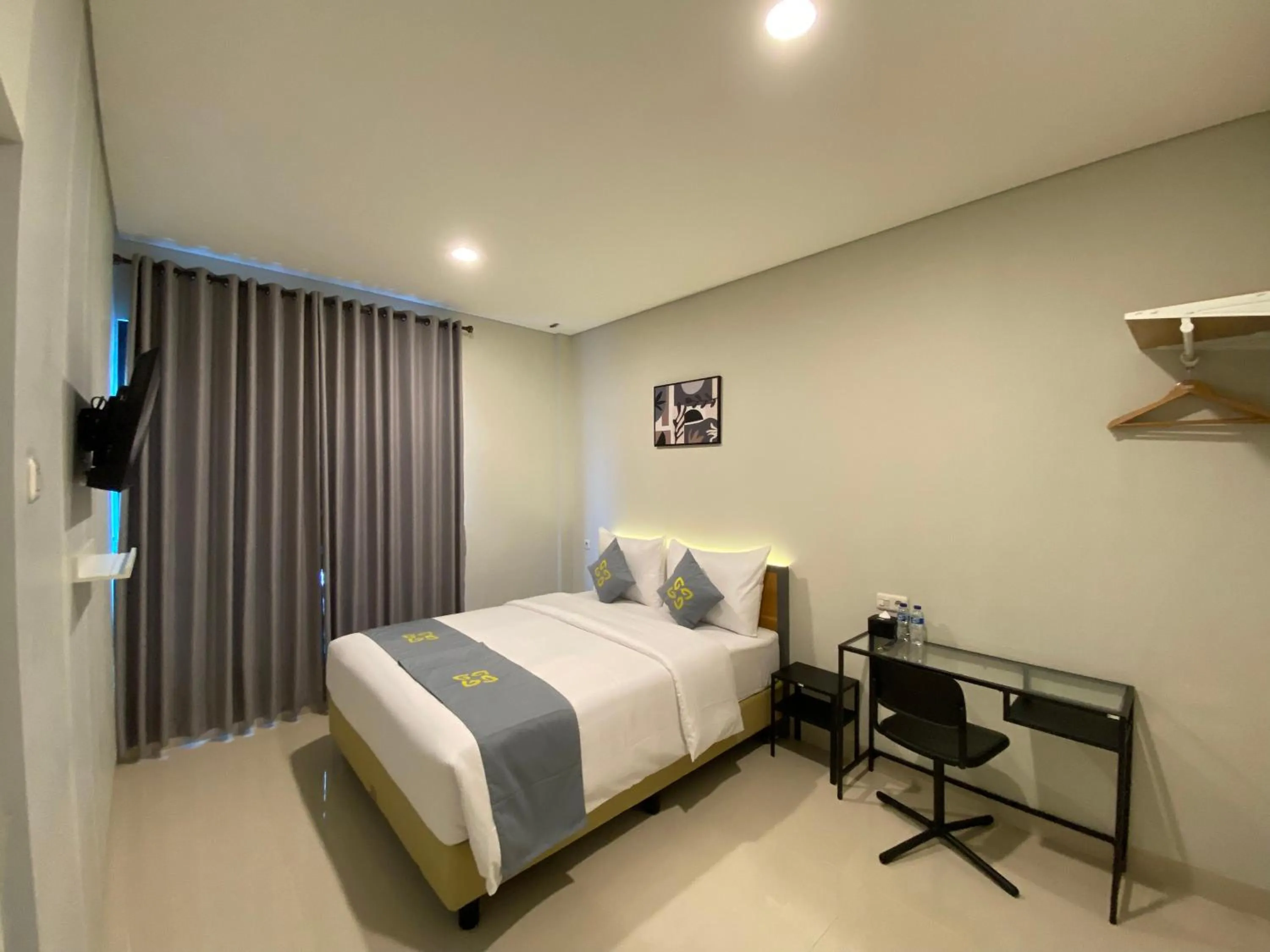 Bed in Ghurfati Hotel Wedana