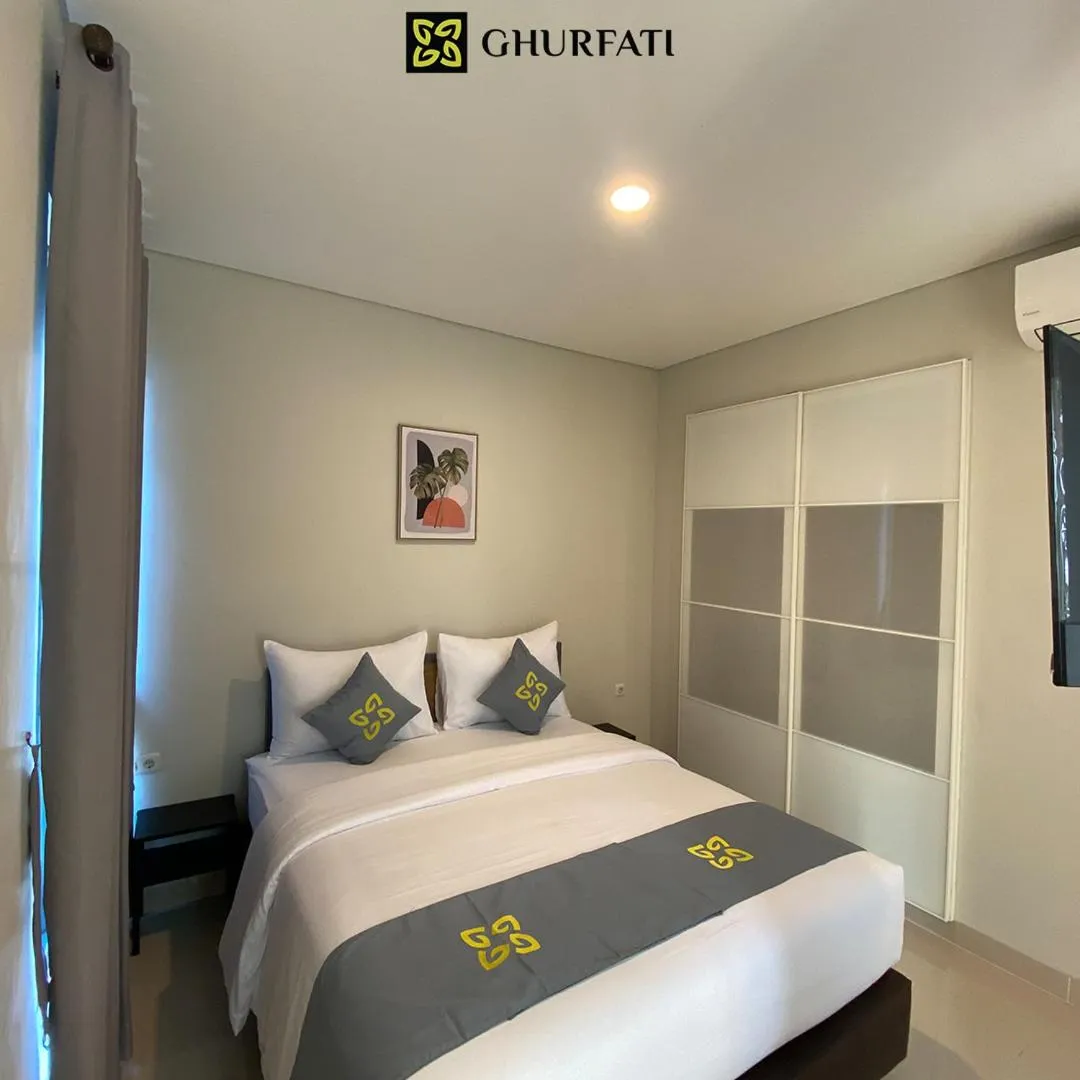 Bed in Ghurfati Hotel Wedana