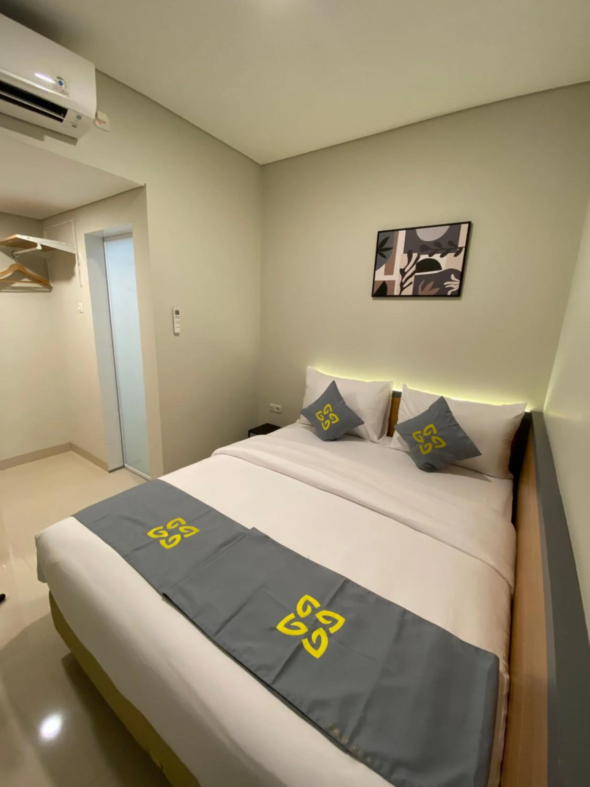 Bed in Ghurfati Hotel Wedana