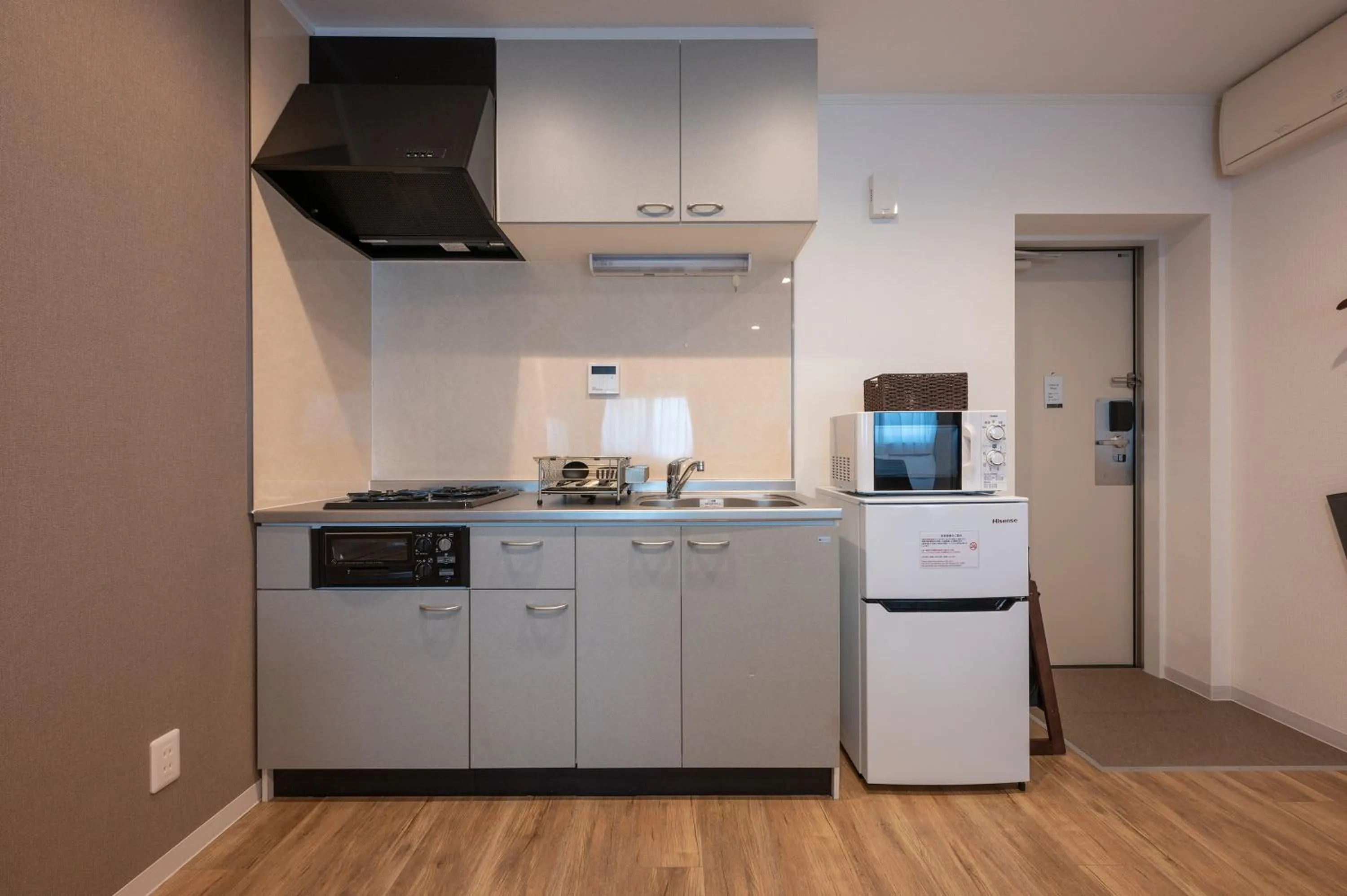 Kitchen or kitchenette in HOTEL R9 The Yard Hitachinakaichige