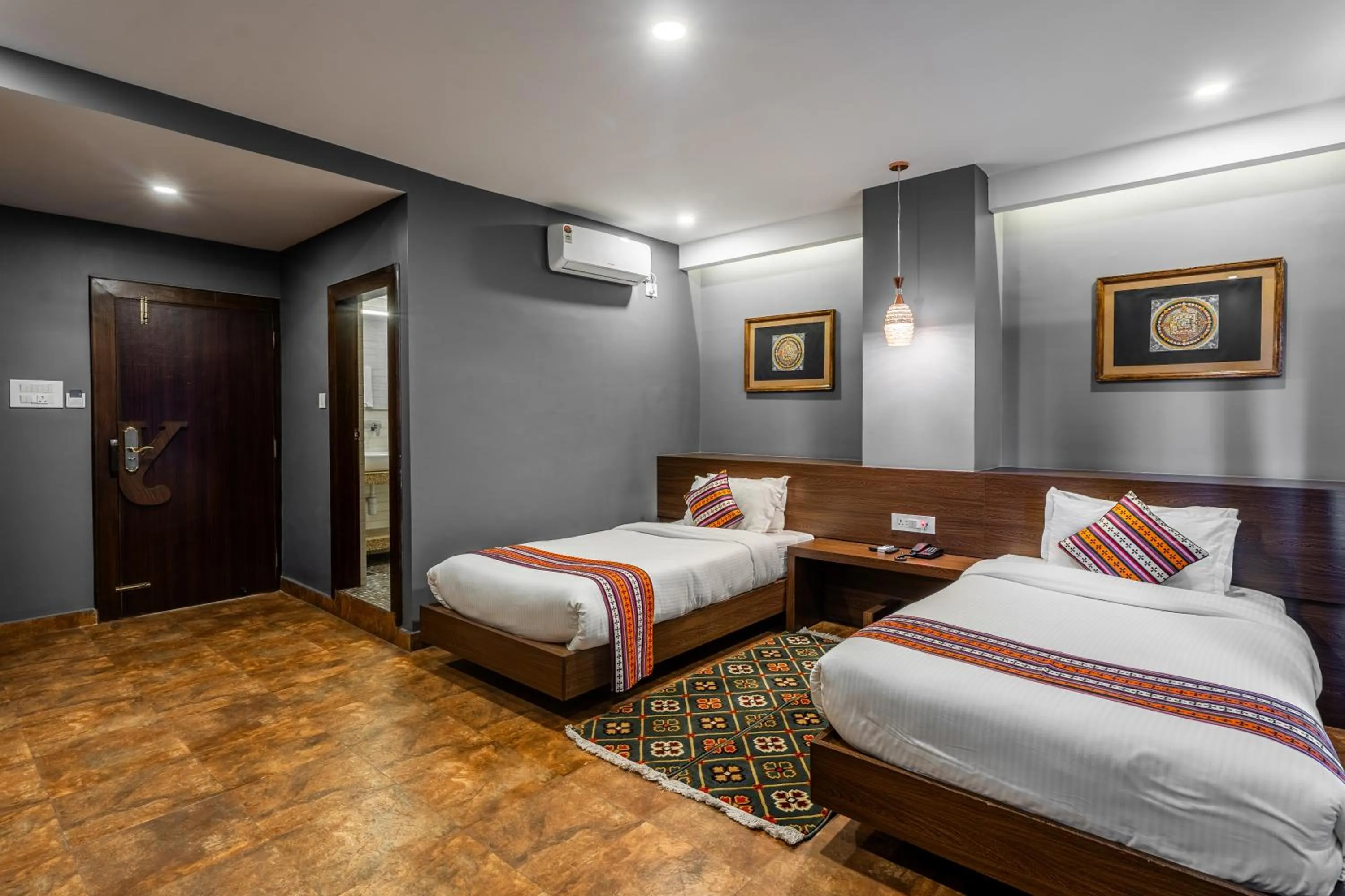 Bedroom, Bed in Hotel Yukhang