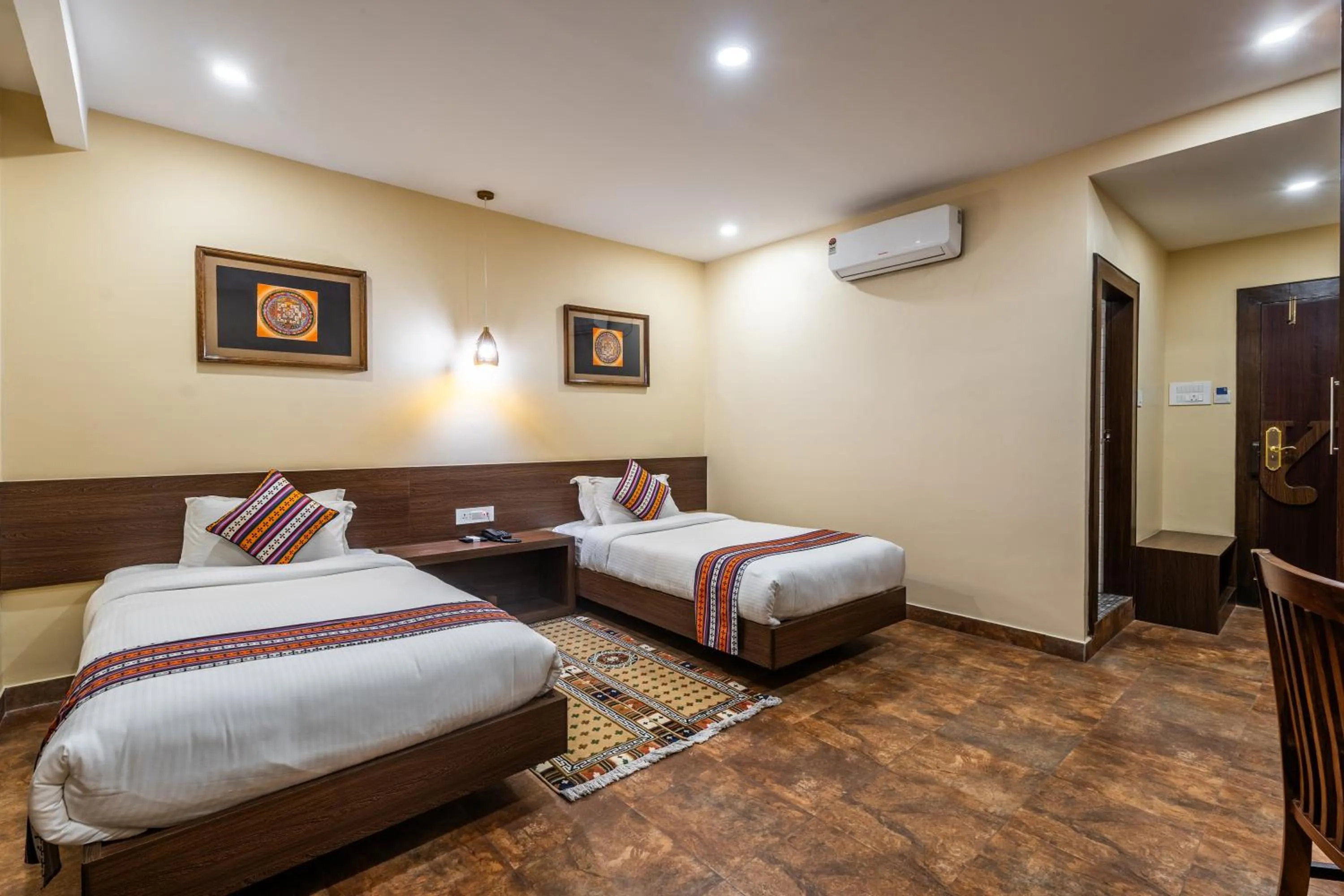 Bedroom, Bed in Hotel Yukhang