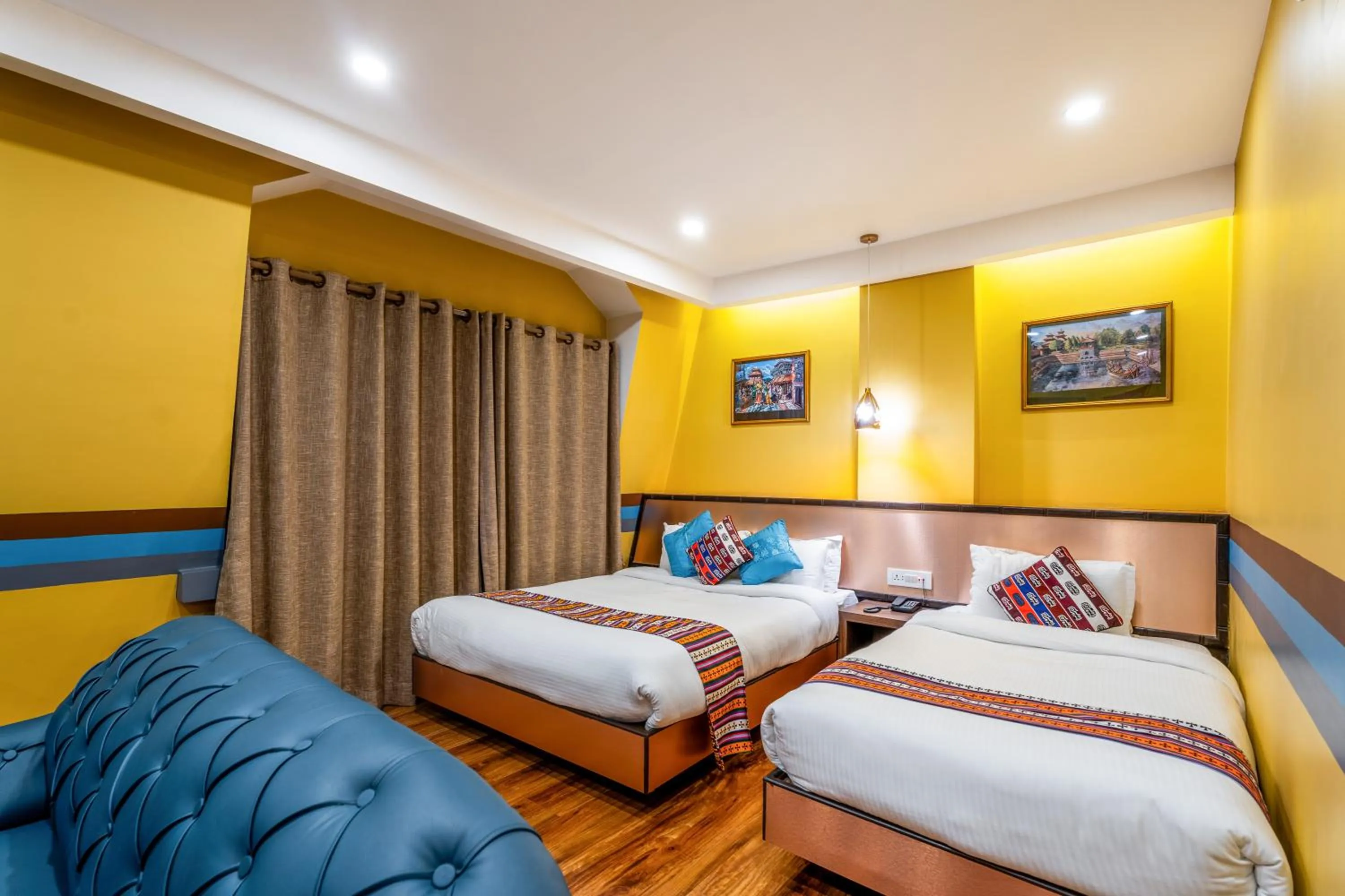 Bedroom, Bed in Hotel Yukhang