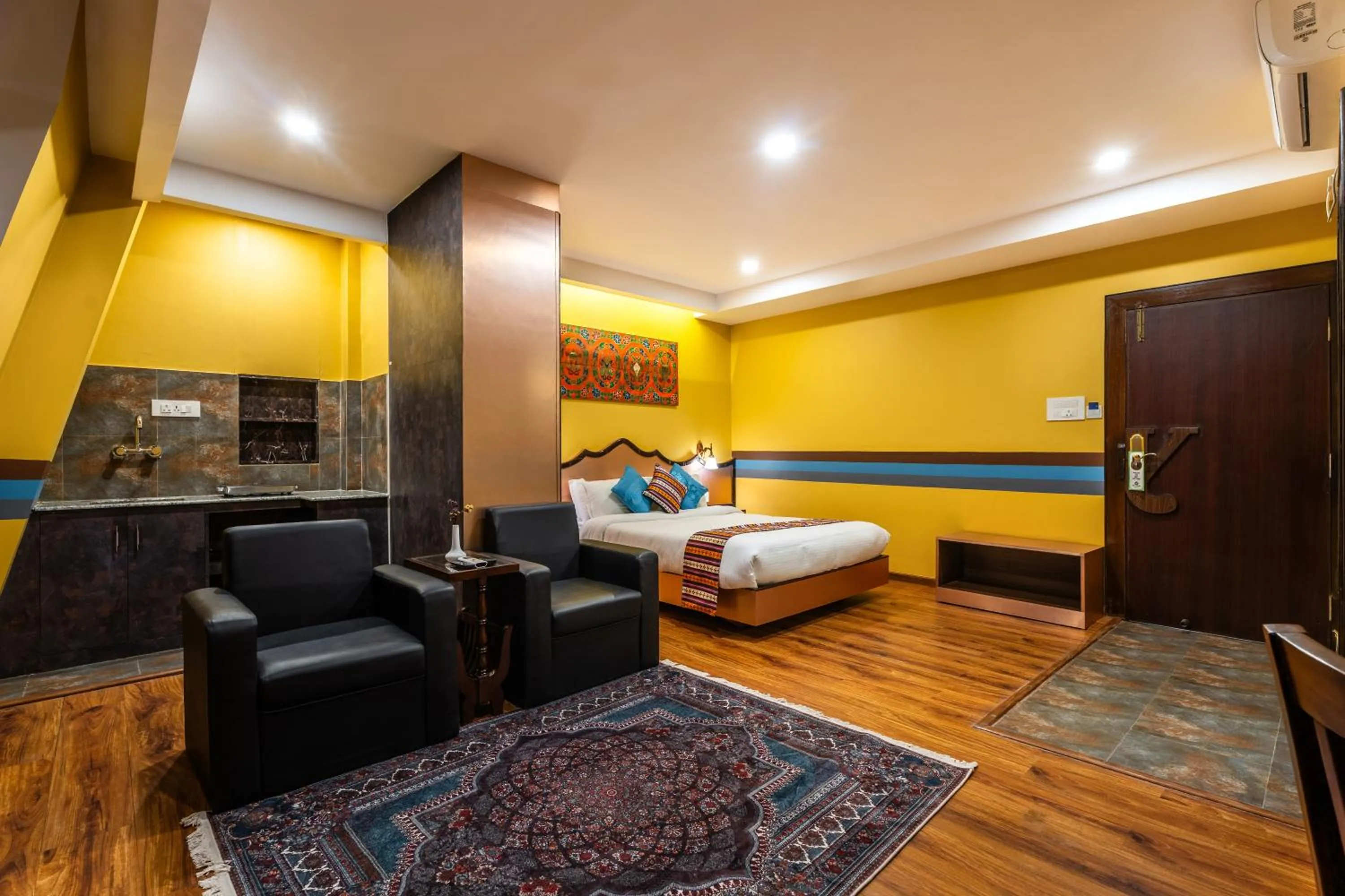 Bedroom, Bed in Hotel Yukhang