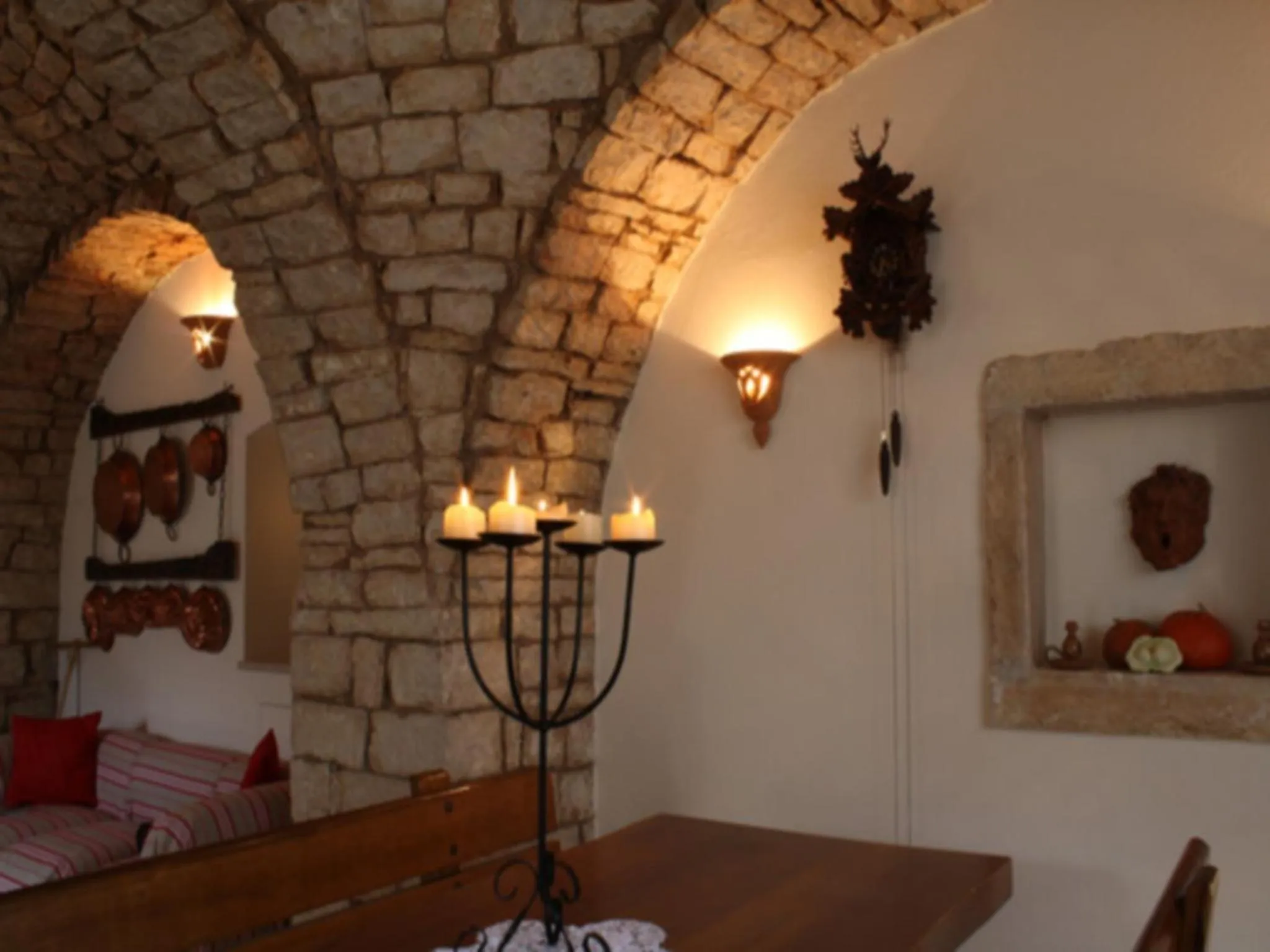 Living room in ex BENEFICIO Santa MARIA della SCALA B&B de Charme