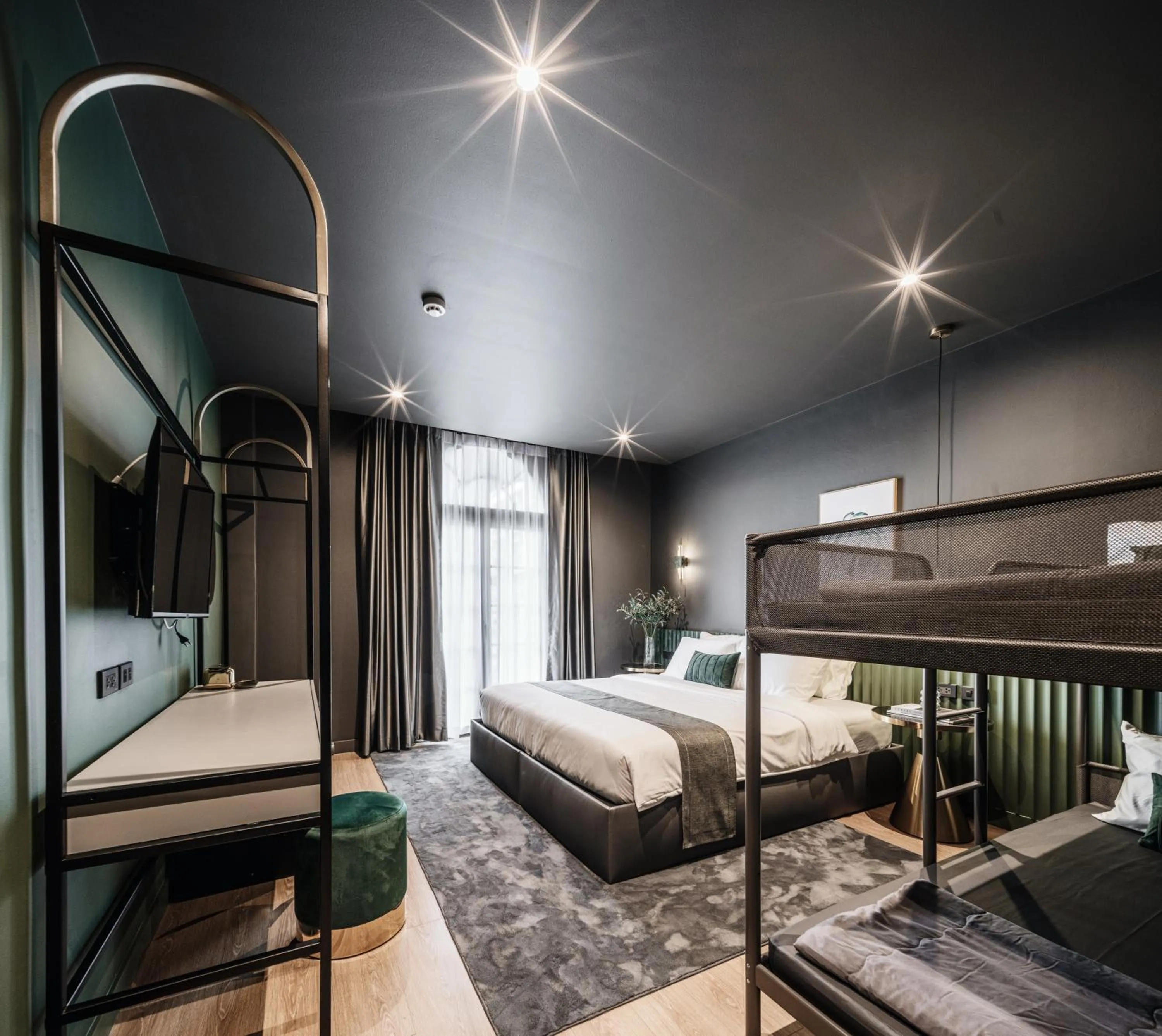 Bed in Cher Hostel Bangkok