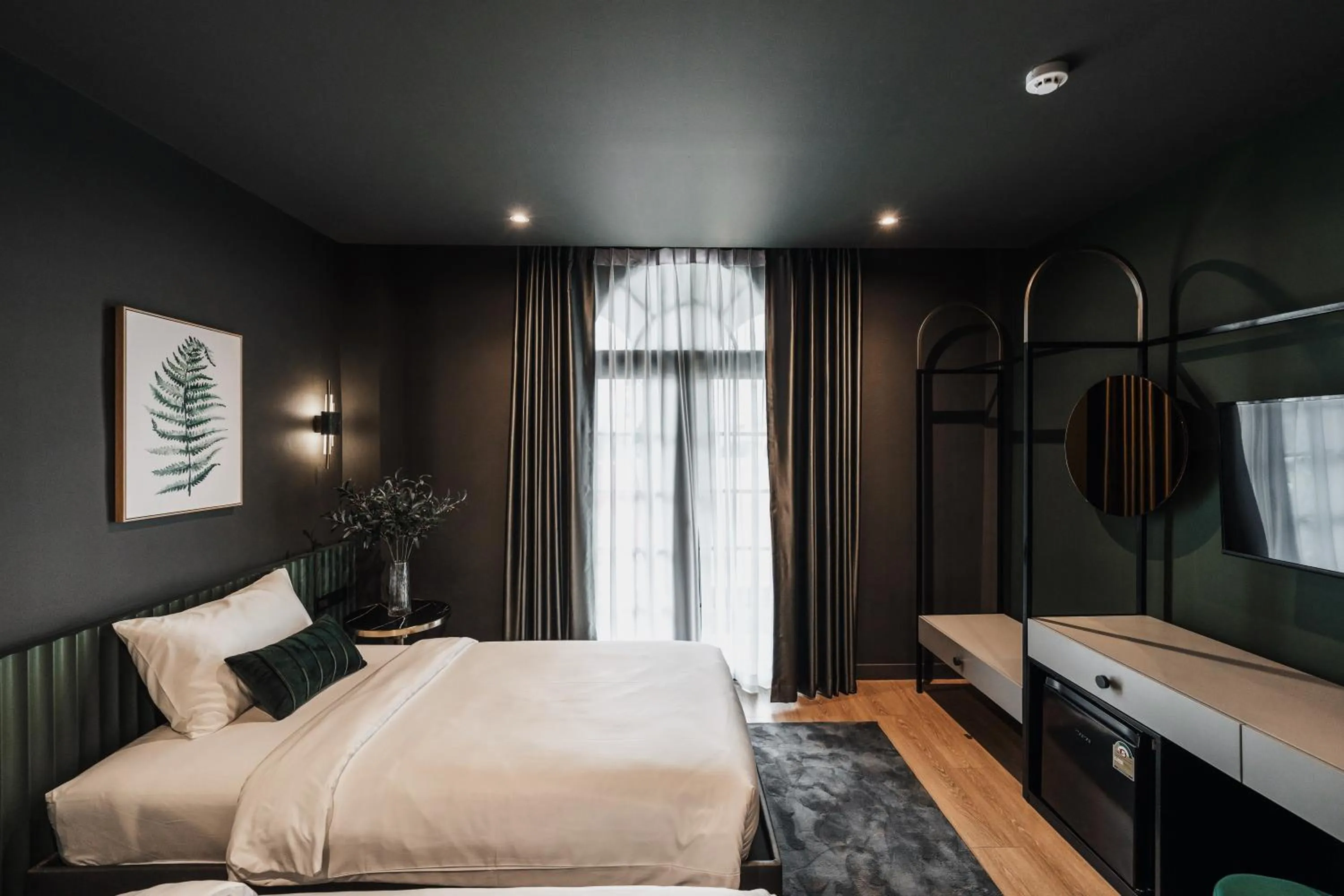 Bed in Cher Hostel Bangkok