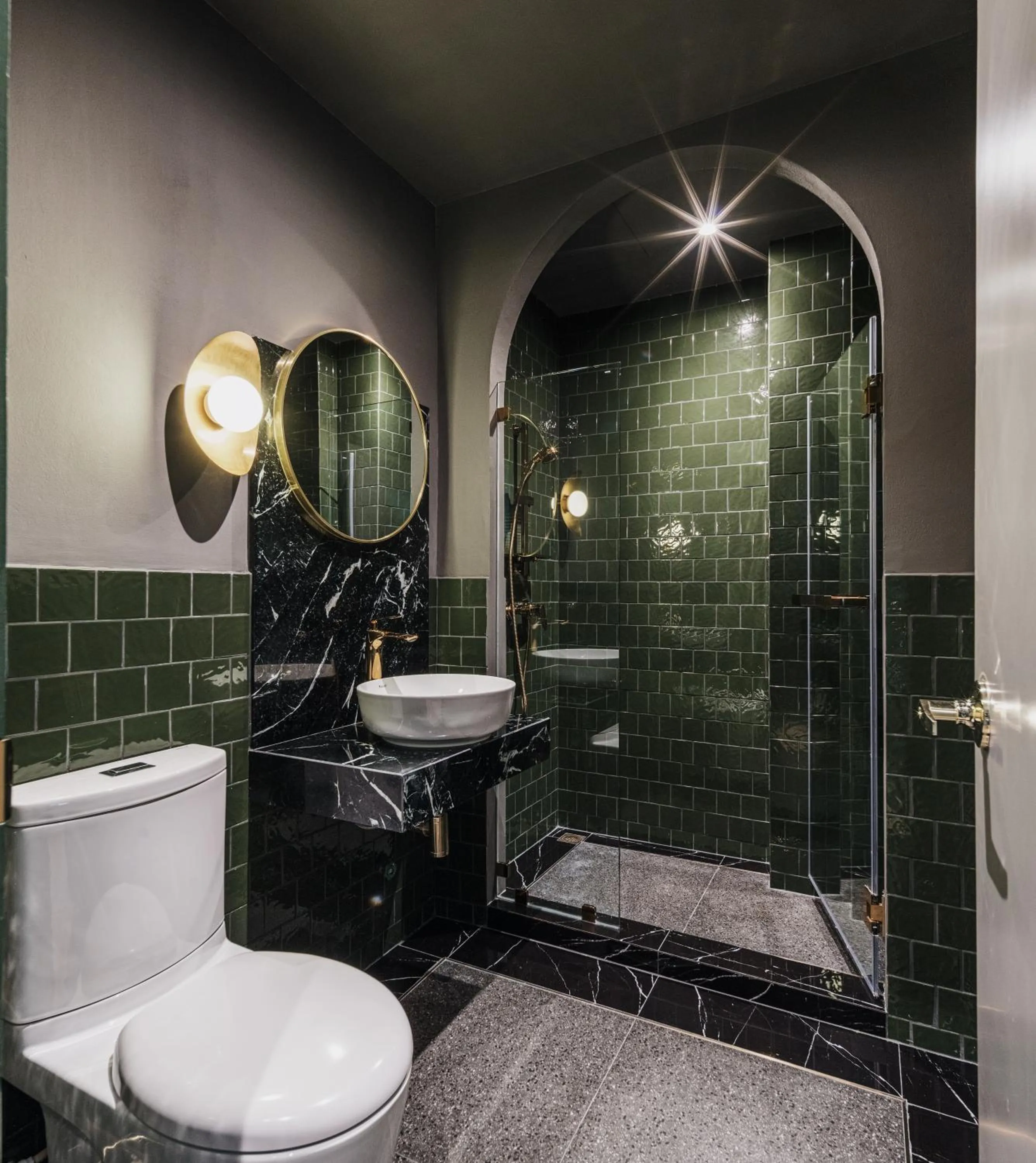 Bathroom in Cher Hostel Bangkok