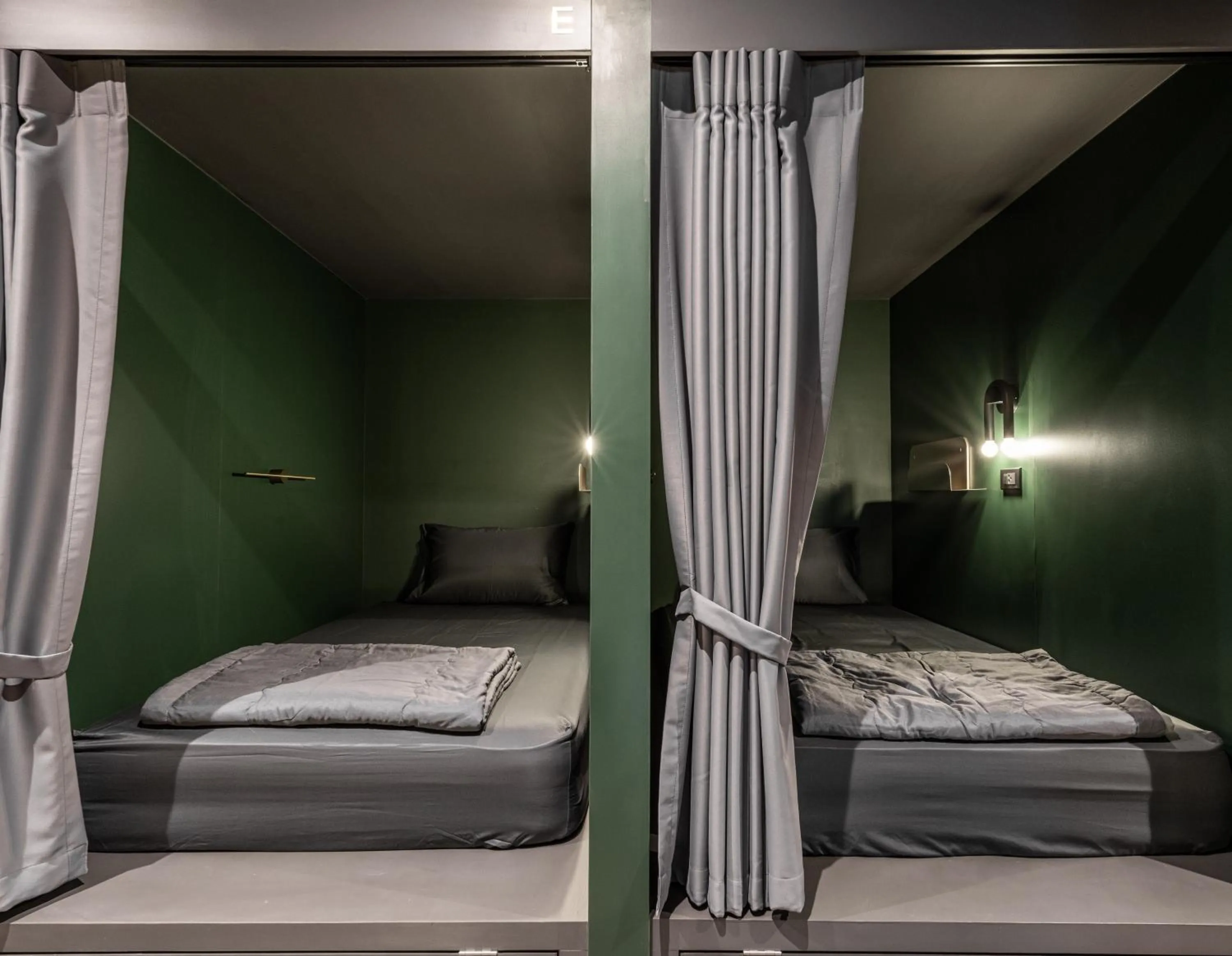 Bed in Cher Hostel Bangkok