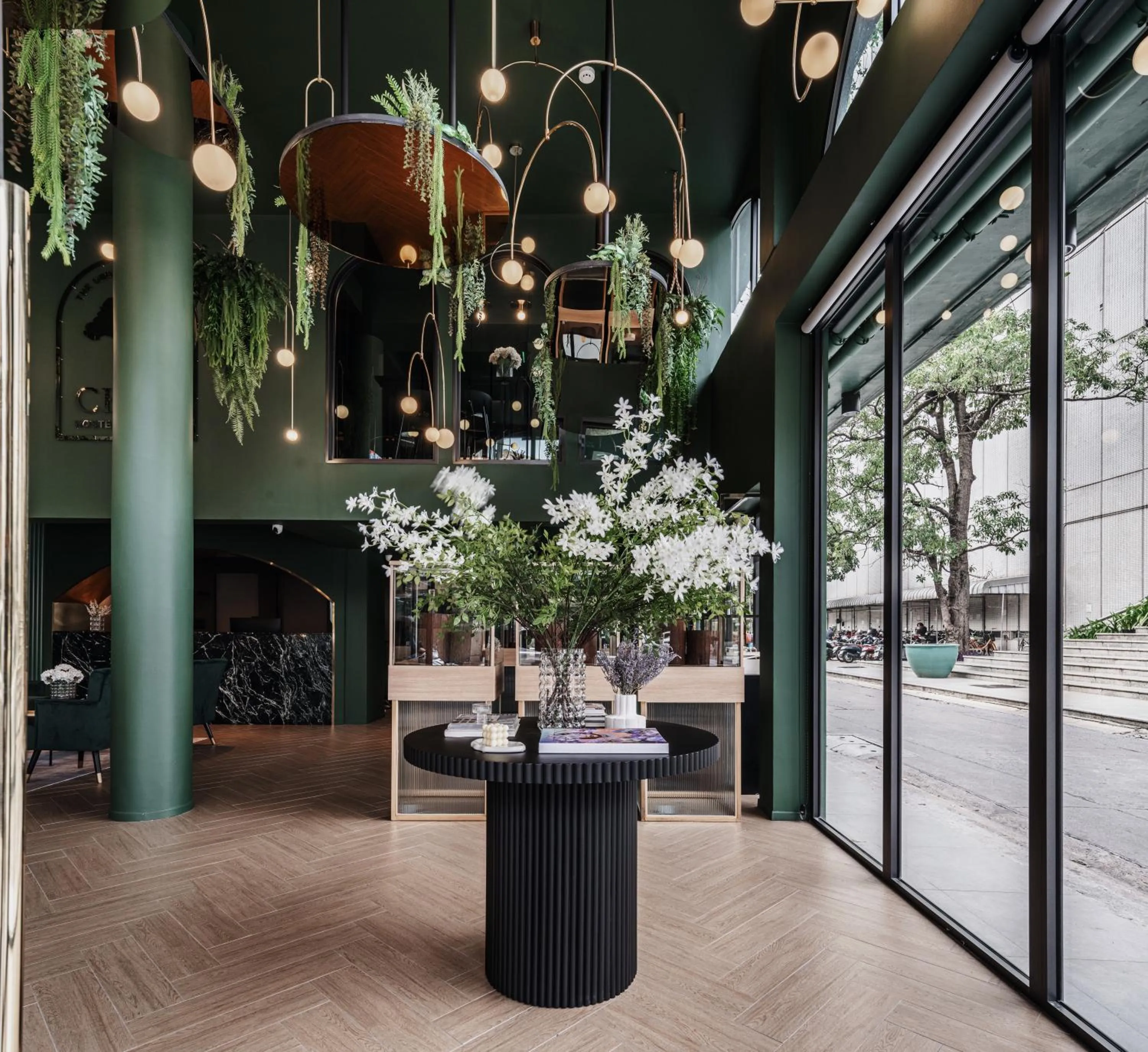 Lobby or reception in Cher Hostel Bangkok