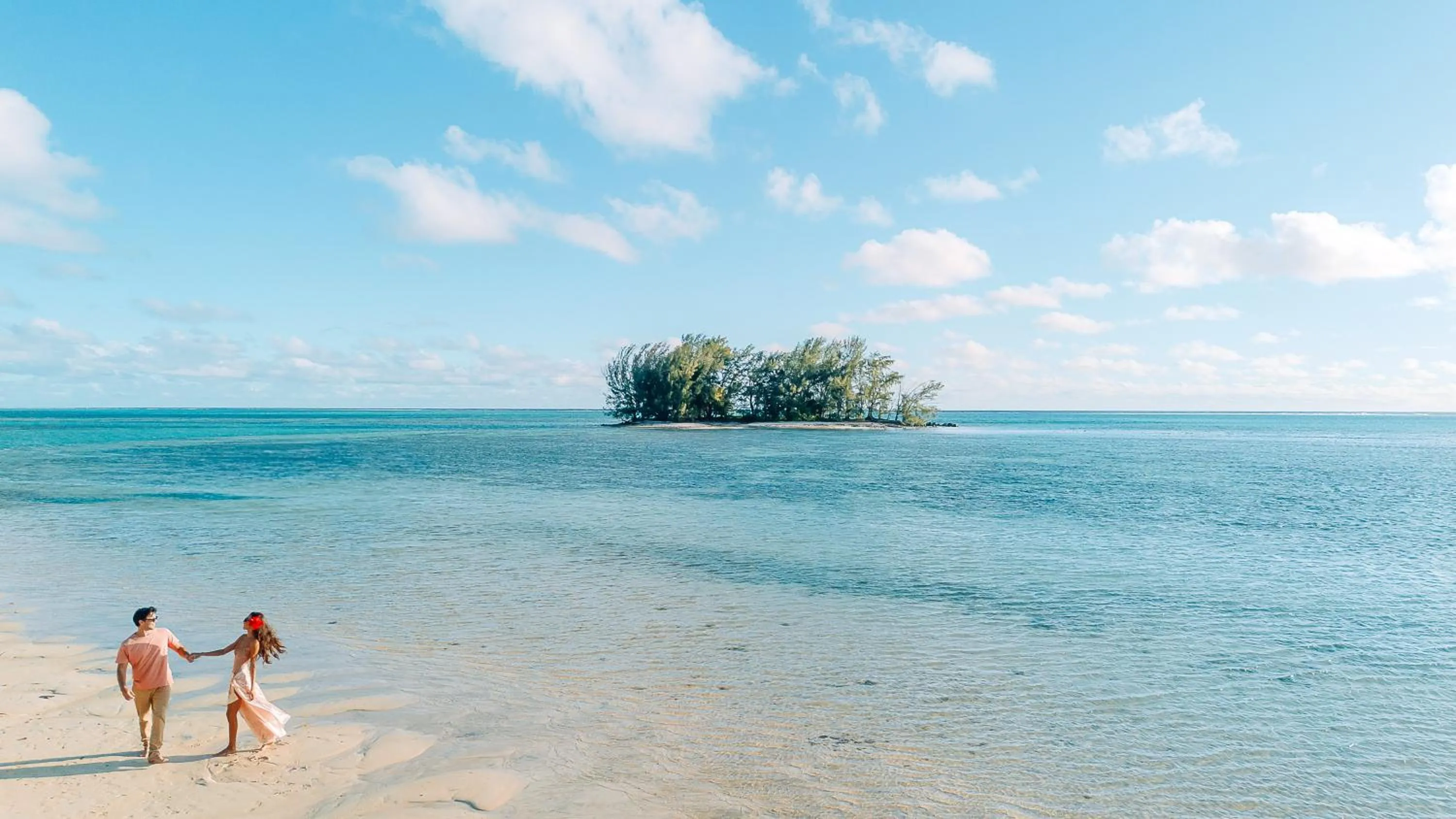 Natural landscape in Niu Beach Hôtel Moorea
