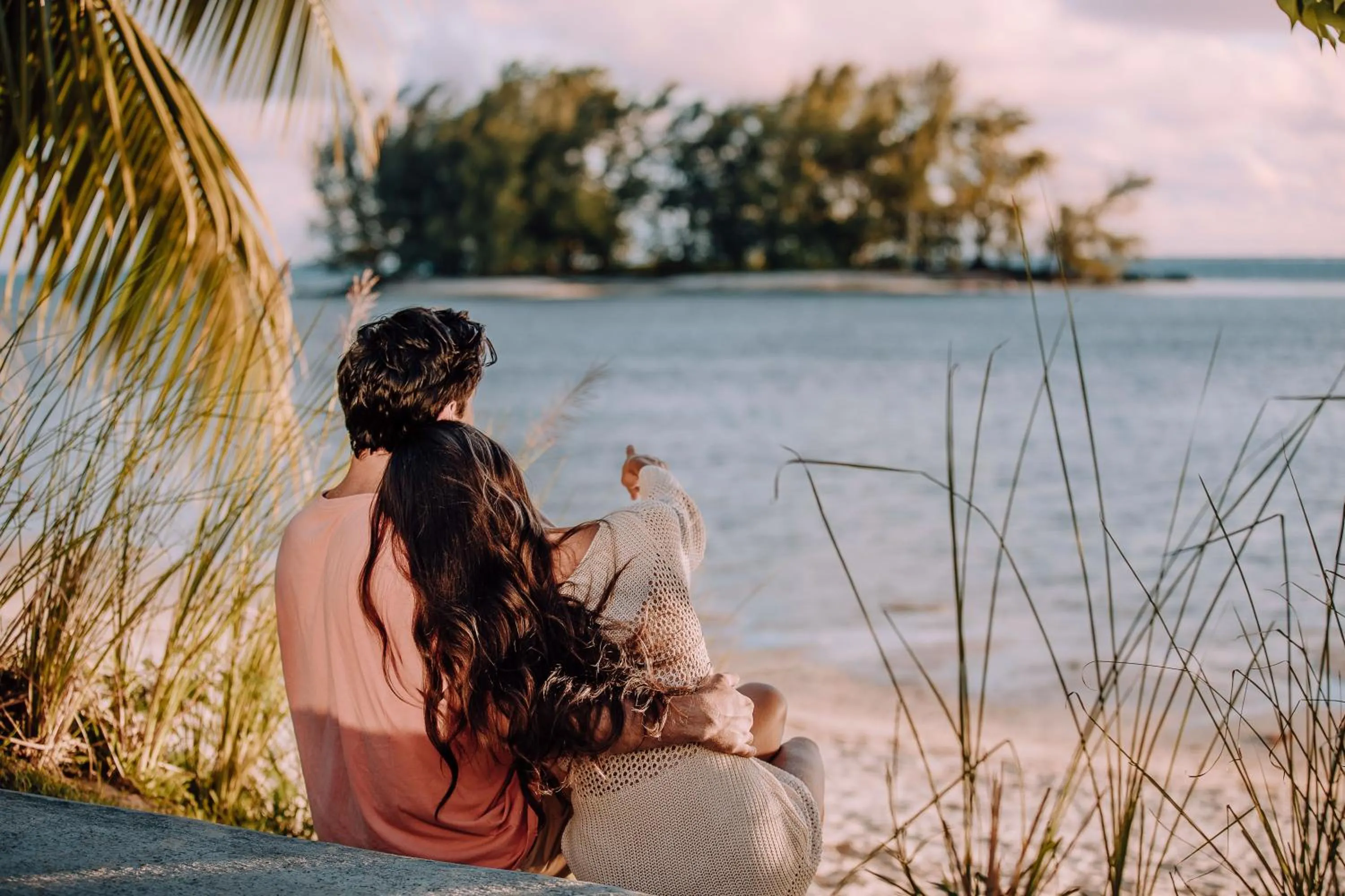 Beach in Niu Beach Hôtel Moorea